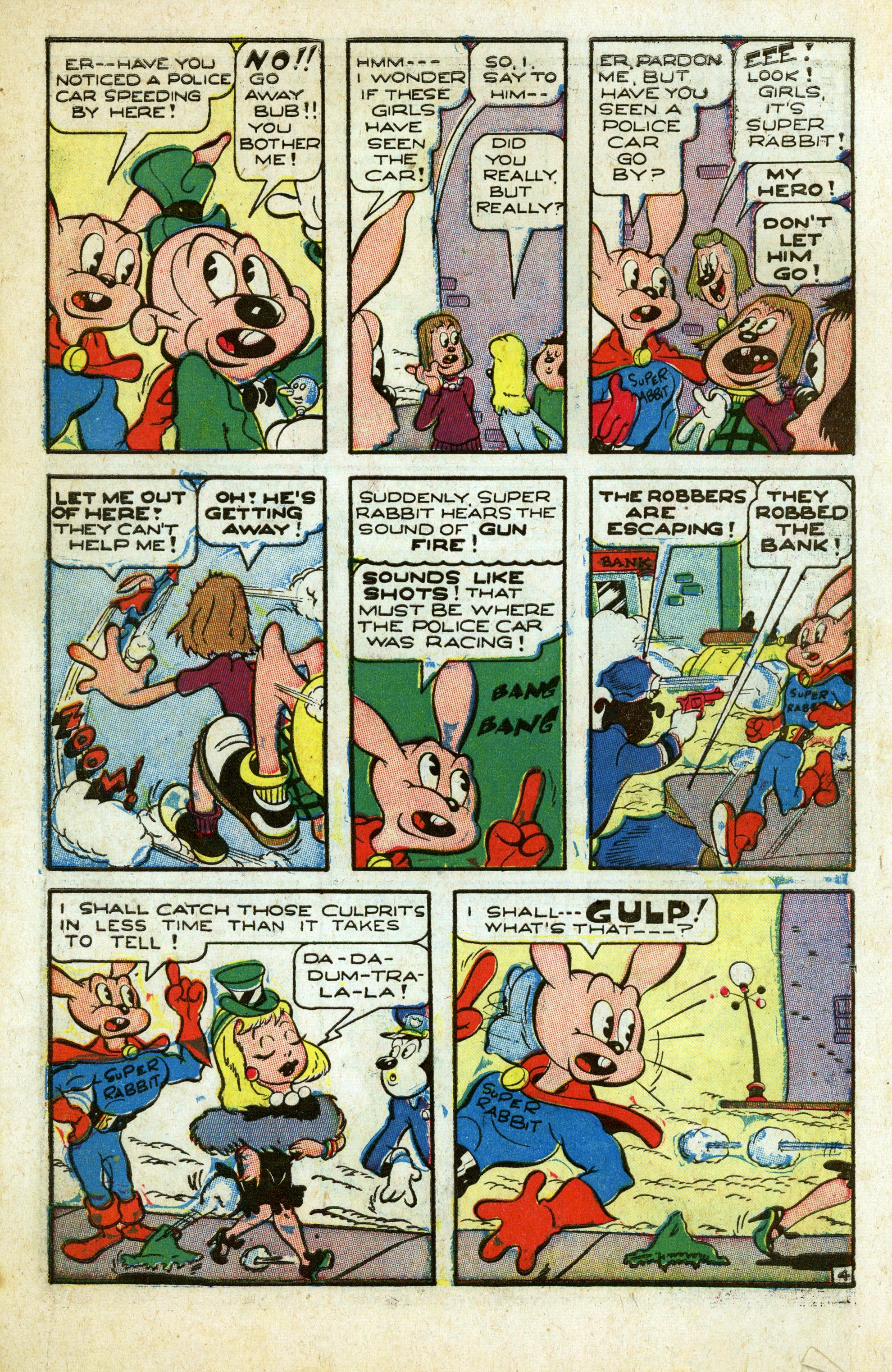 Read online Super Rabbit comic -  Issue #3 - 6
