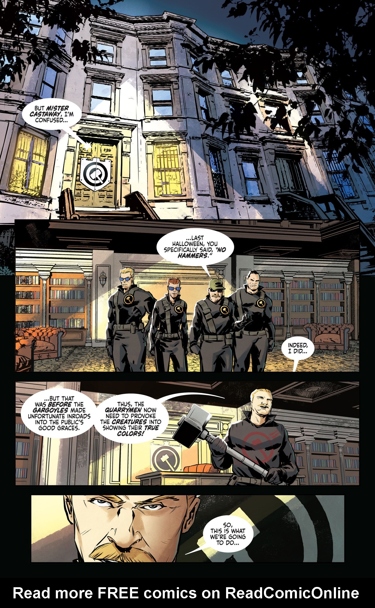 Read online Gargoyles Halloween Special comic -  Issue # Full - 8