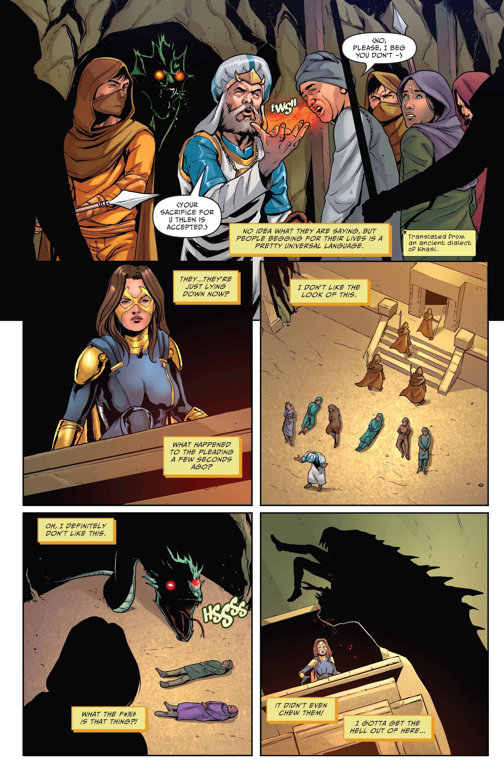 Read online Belle: Queen of Serpents comic -  Issue # Full - 18