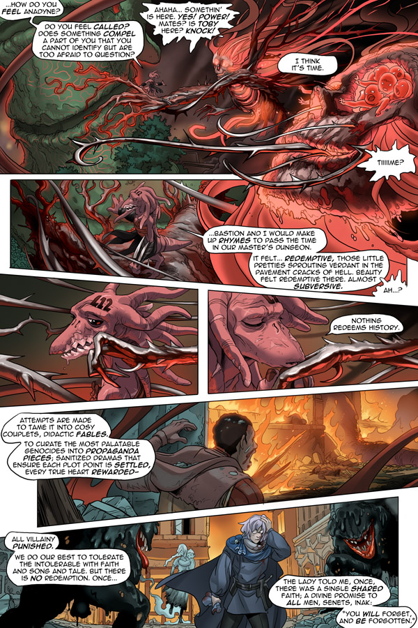 Read online Unsounded comic -  Issue #17 - 120