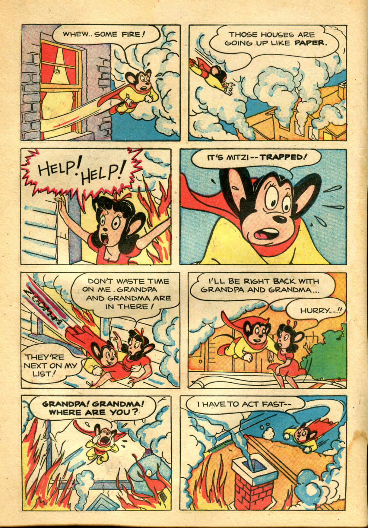 Read online Paul Terry's Mighty Mouse Comics comic -  Issue #43 - 4