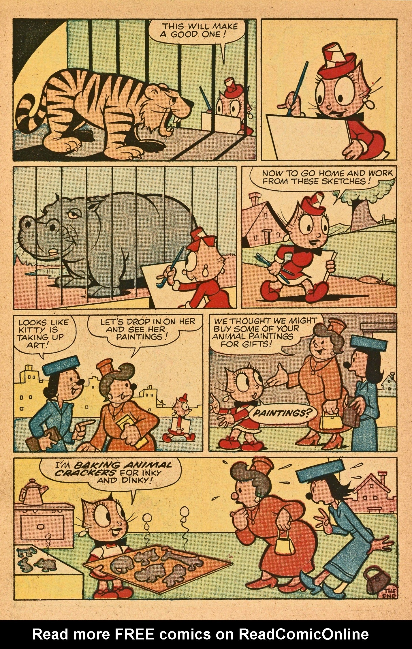 Read online Felix the Cat (1955) comic -  Issue #114 - 11