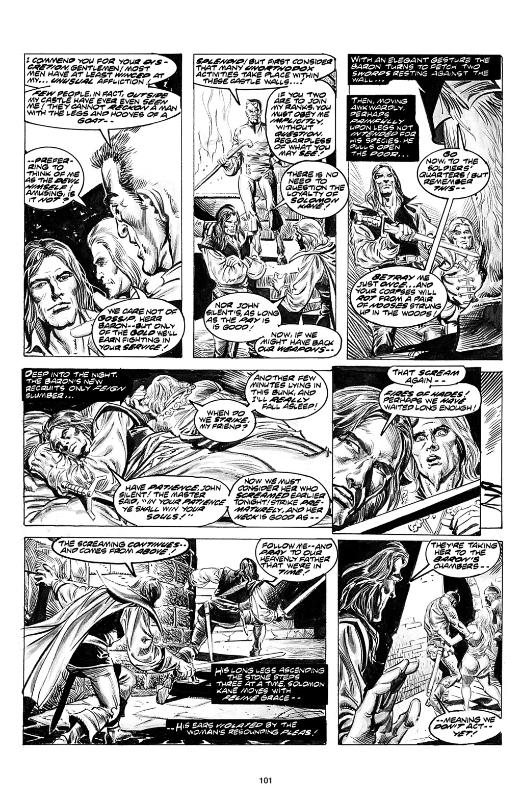 Read online The Saga of Solomon Kane comic -  Issue # TPB - 101