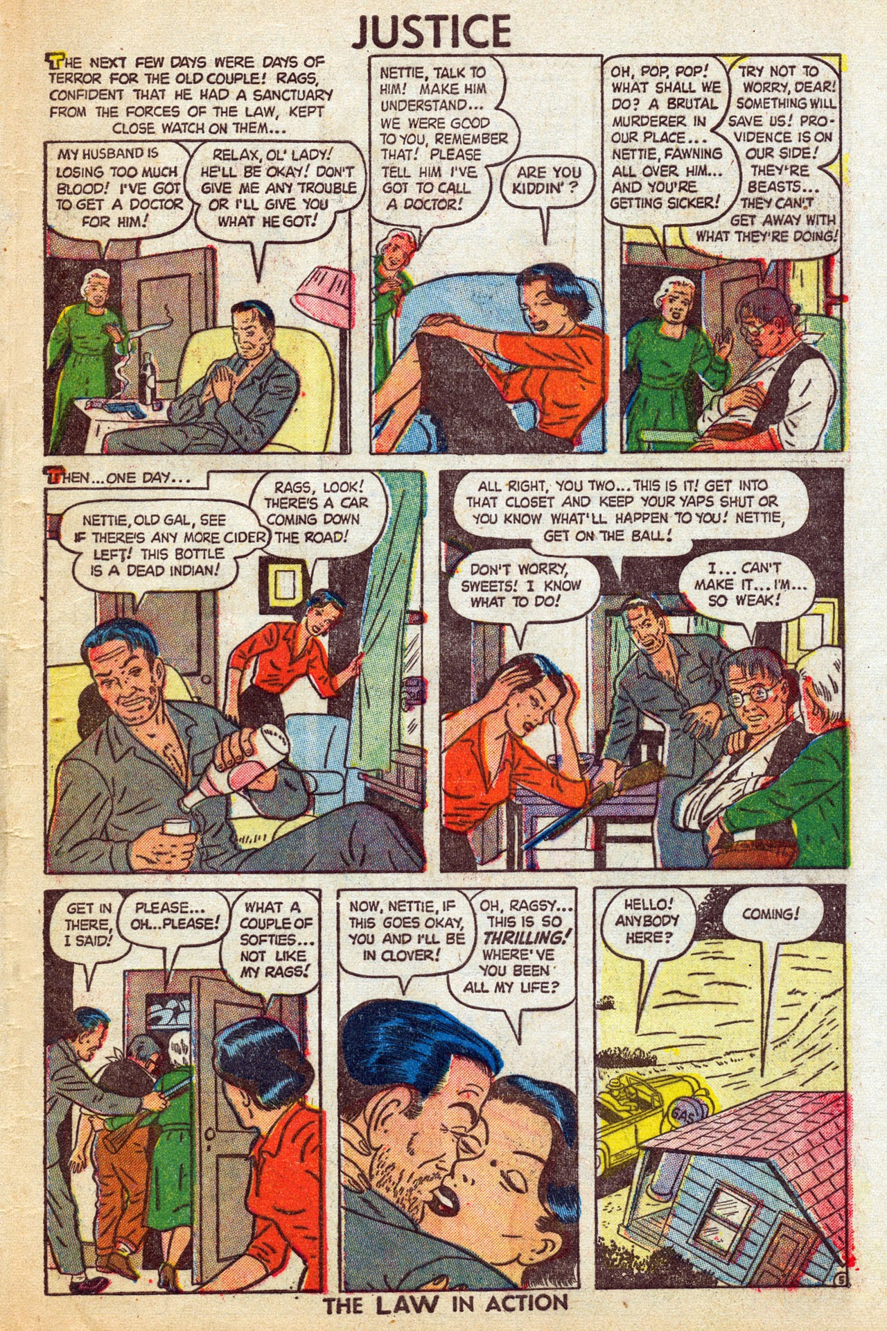 Read online Justice (1947) comic -  Issue #10 - 29
