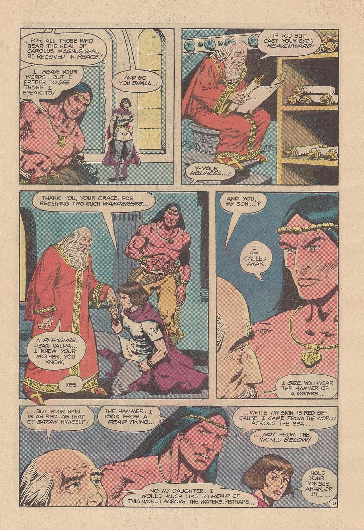 Read online Arak Son of Thunder comic -  Issue #7 - 14