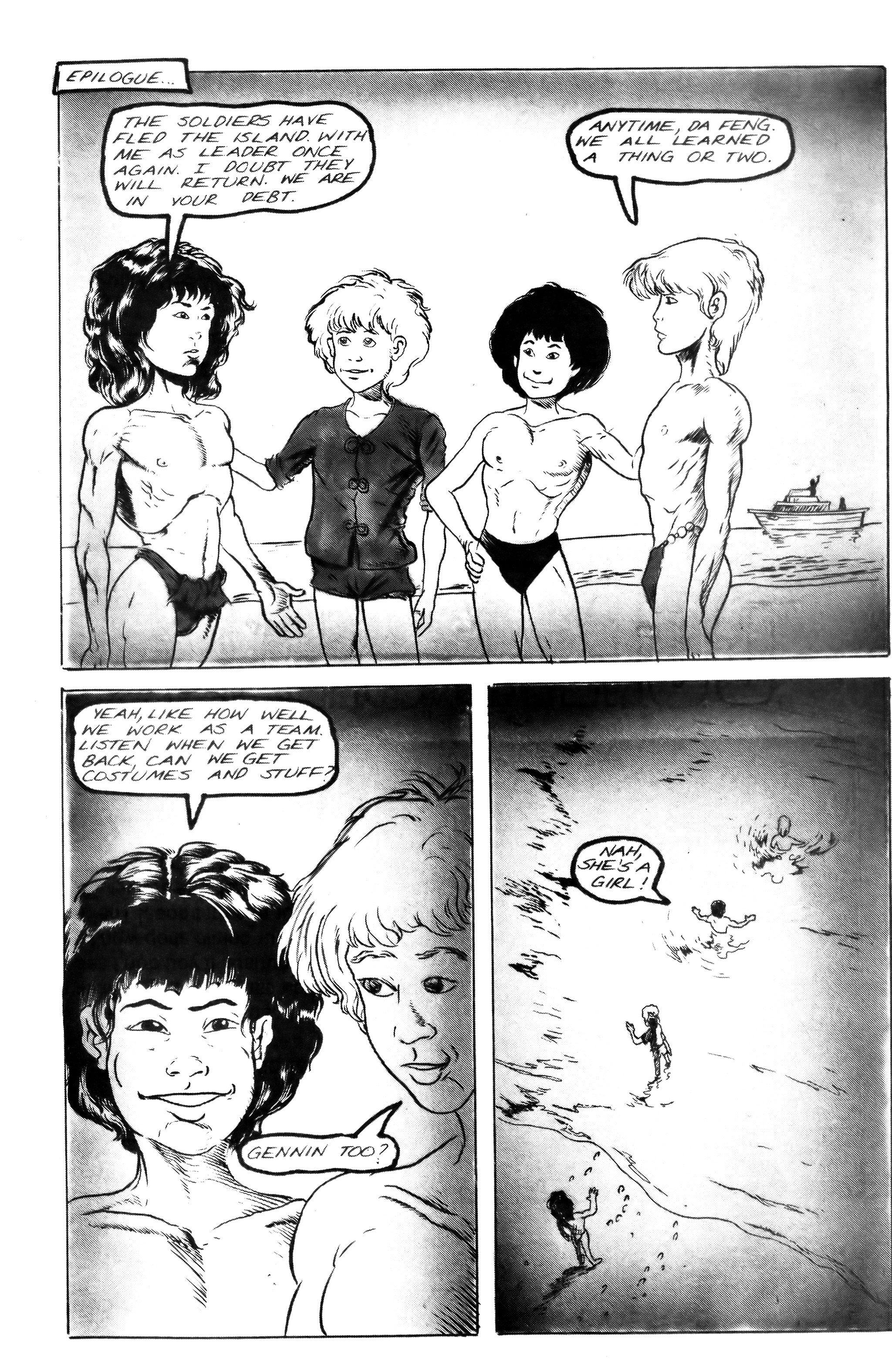 Read online Samurai (1988) comic -  Issue #7 - 22