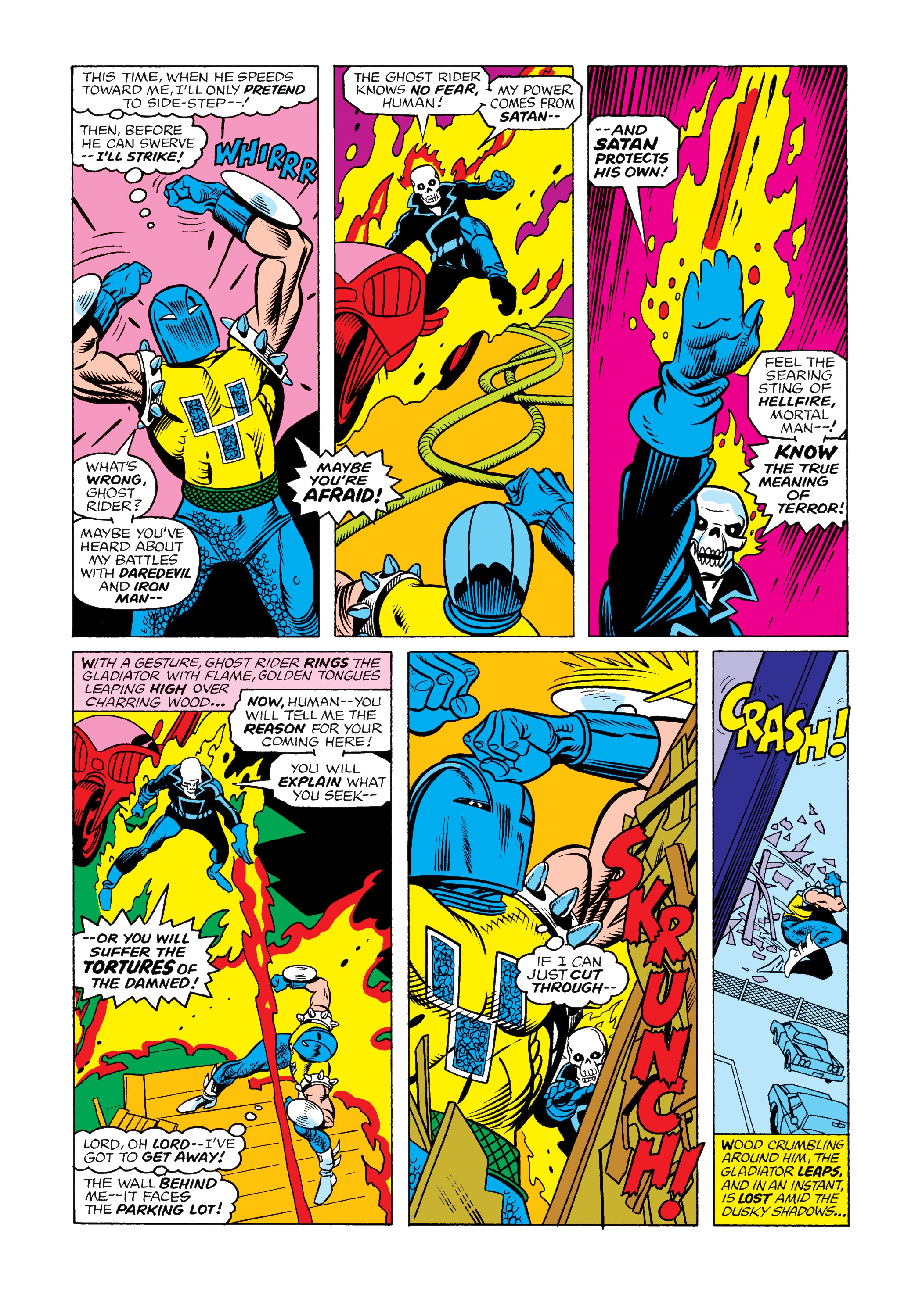 Read online Marvel Masterworks: Ghost Rider comic -  Issue # TPB 3 (Part 1) - 12