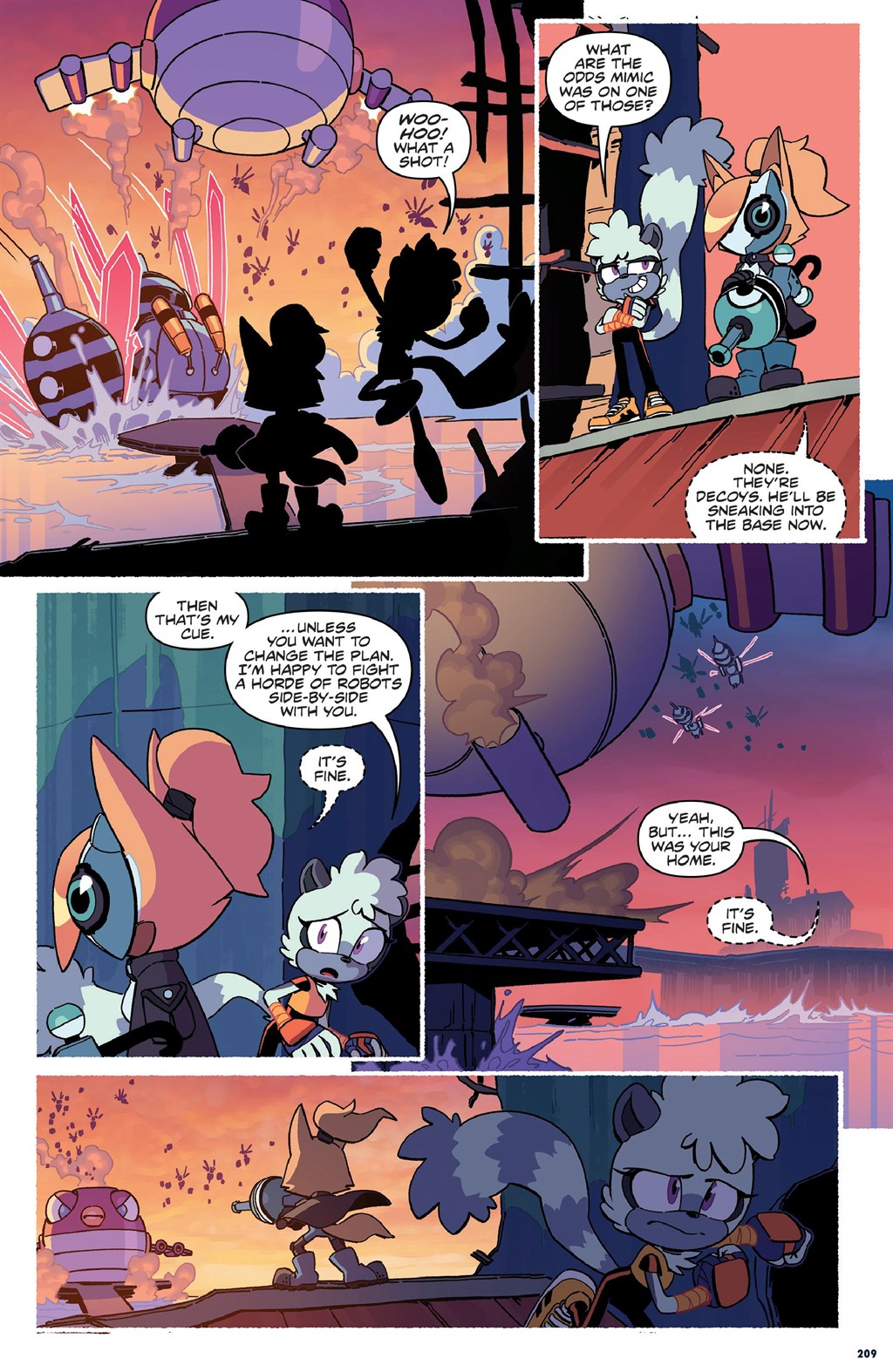Read online Sonic the Hedgehog (2018) comic -  Issue # _The IDW Collection 2 (Part 3) - 12