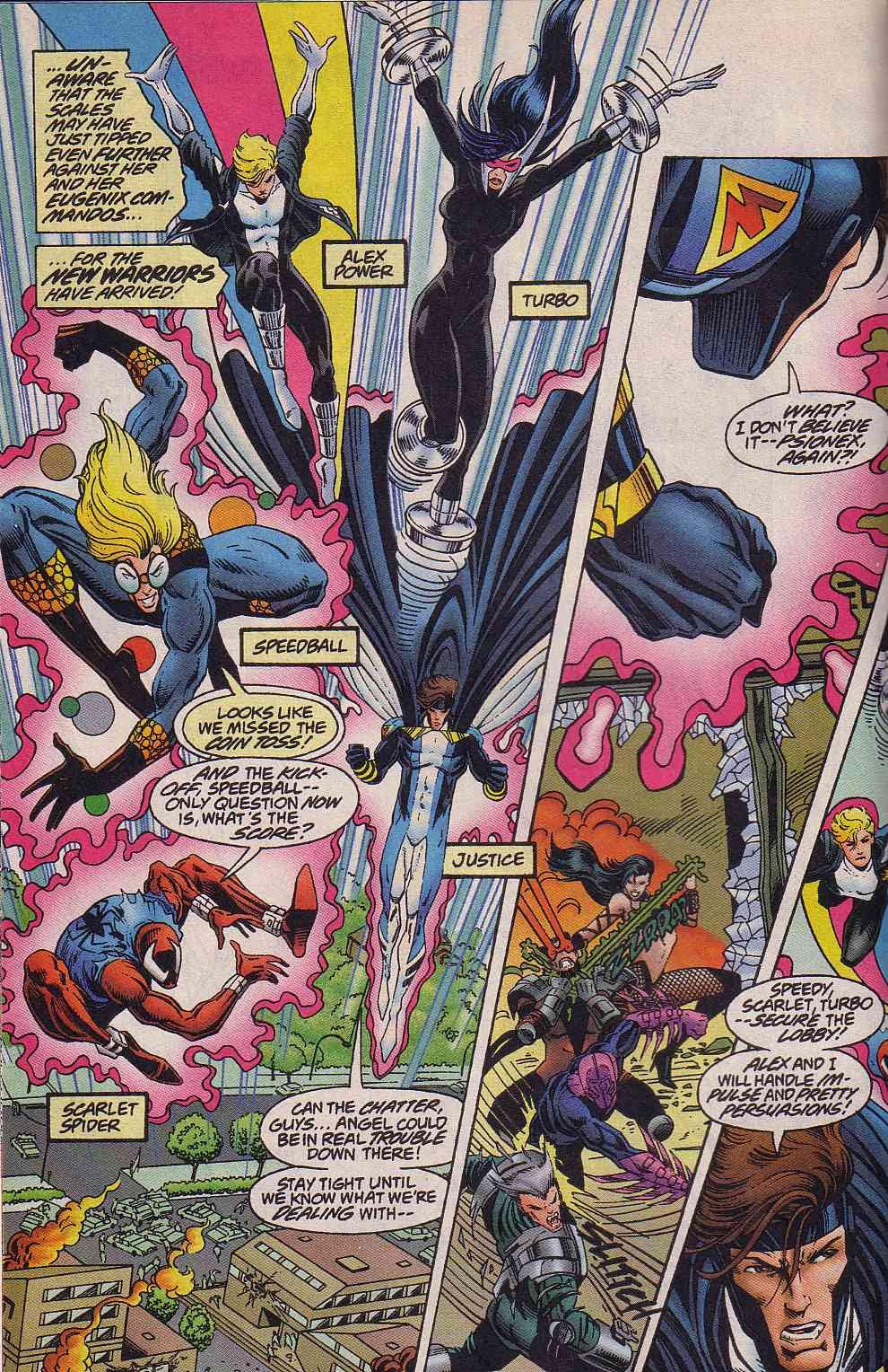 Read online The New Warriors comic -  Issue #64 - 5