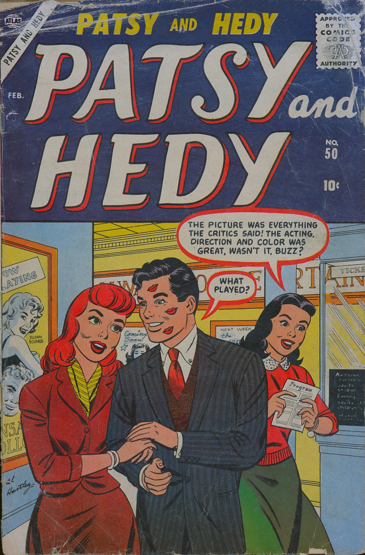 Read online Patsy and Hedy comic -  Issue #50 - 1