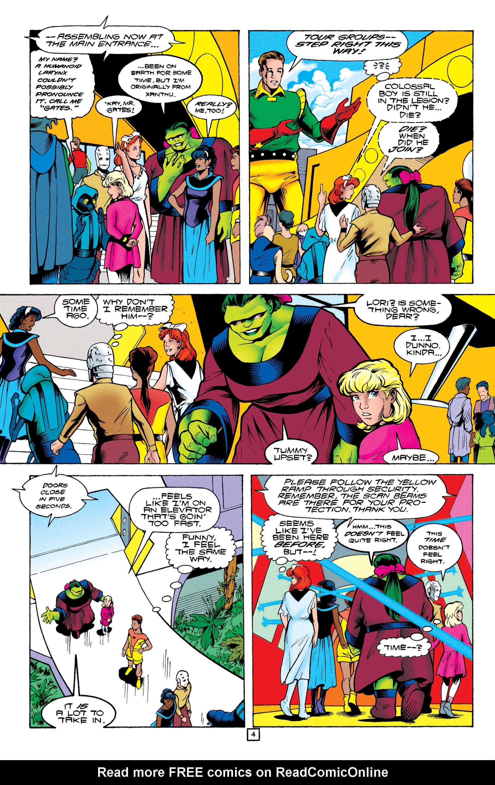 Read online Legionnaires comic -  Issue #61 - 4