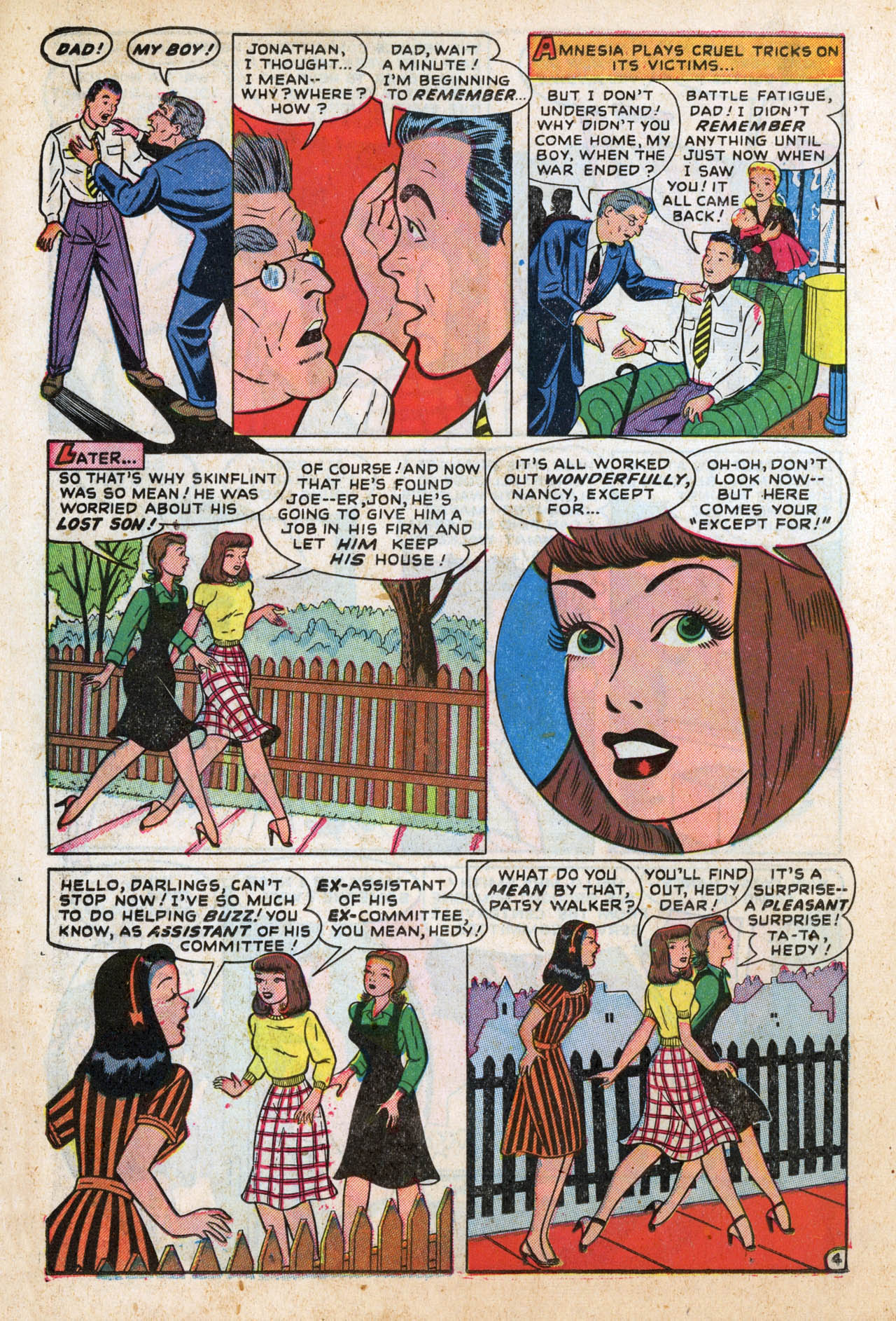 Read online Patsy Walker comic -  Issue #19 - 22