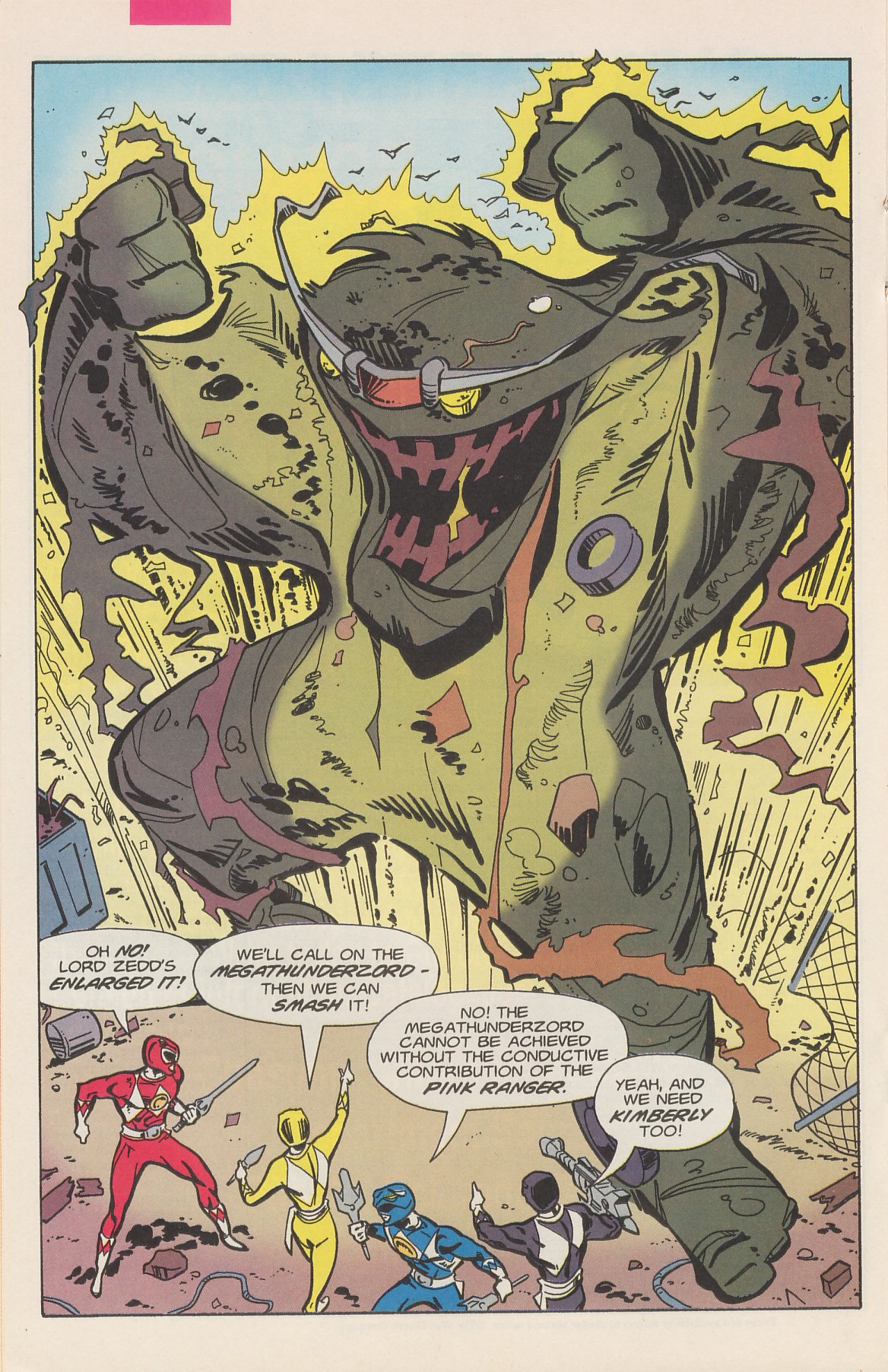 Read online Saban's Mighty Morphin Power Rangers (1994) comic -  Issue #3 - 20