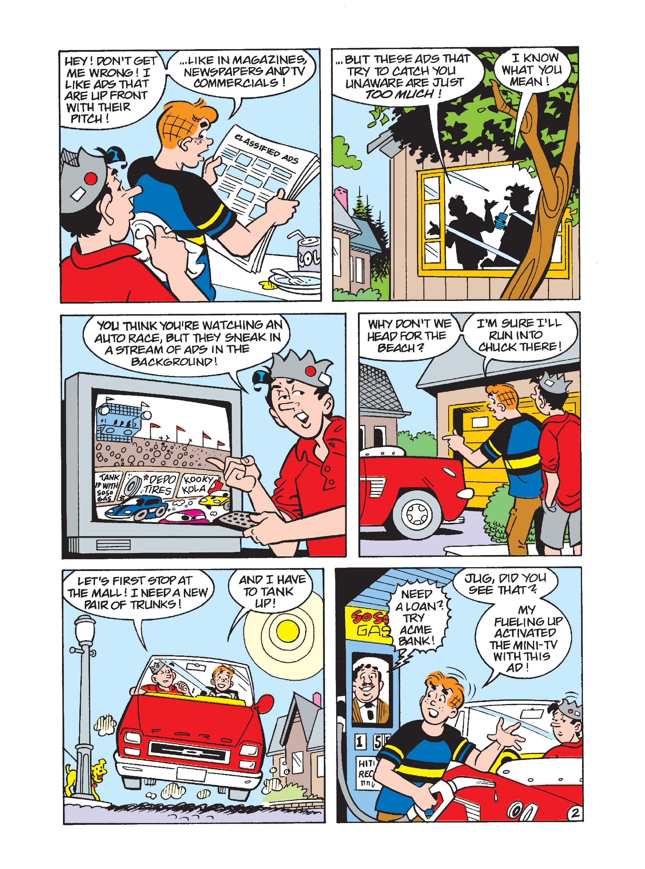 Read online Archie's Double Digest Magazine comic -  Issue #253 - 112