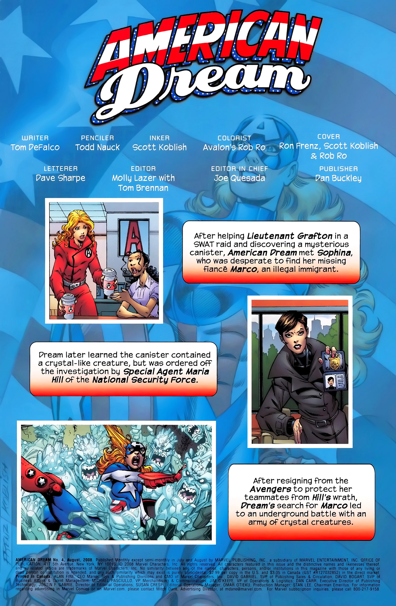 Read online American Dream comic -  Issue #4 - 4