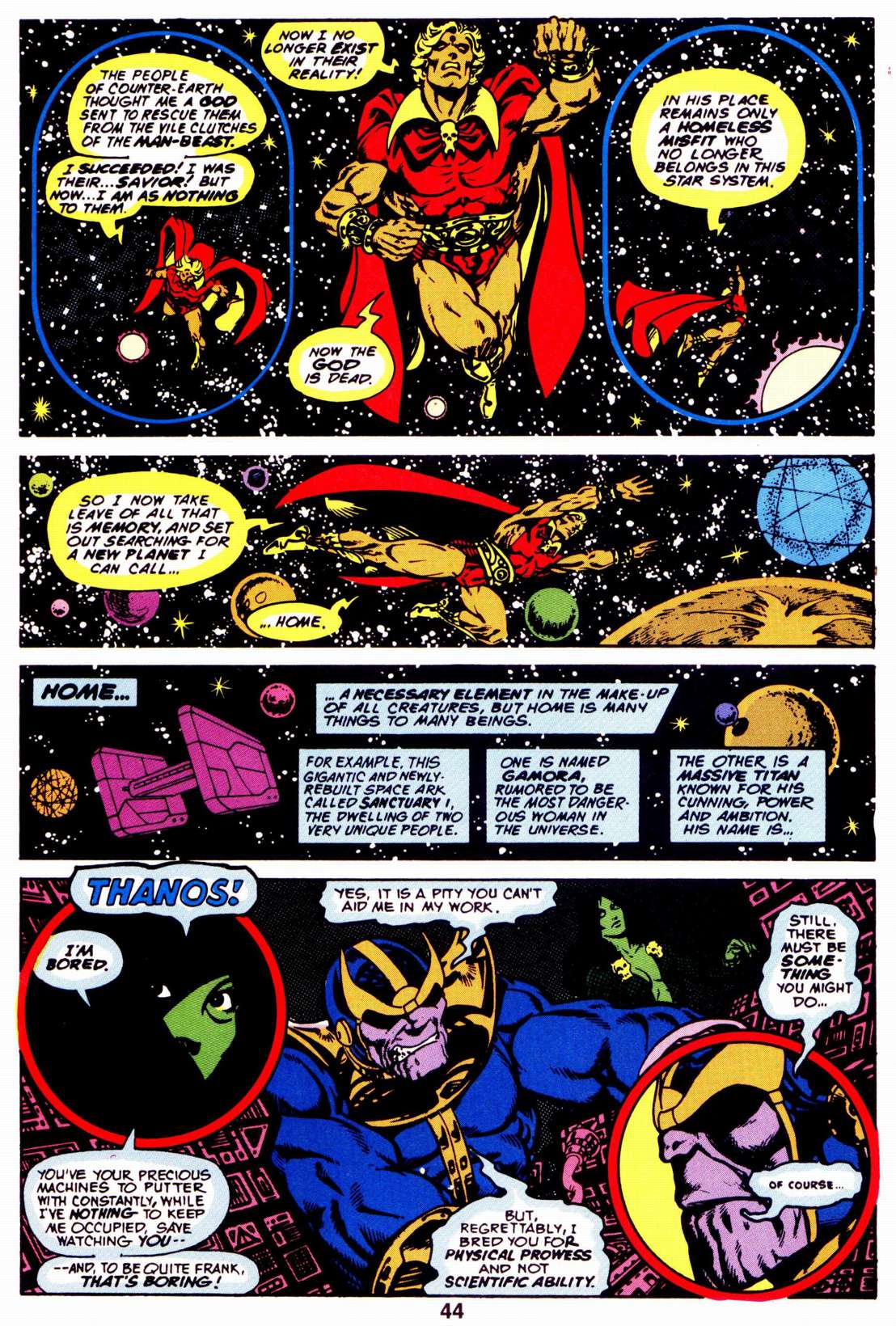 Read online Warlock (1982) comic -  Issue #4 - 46