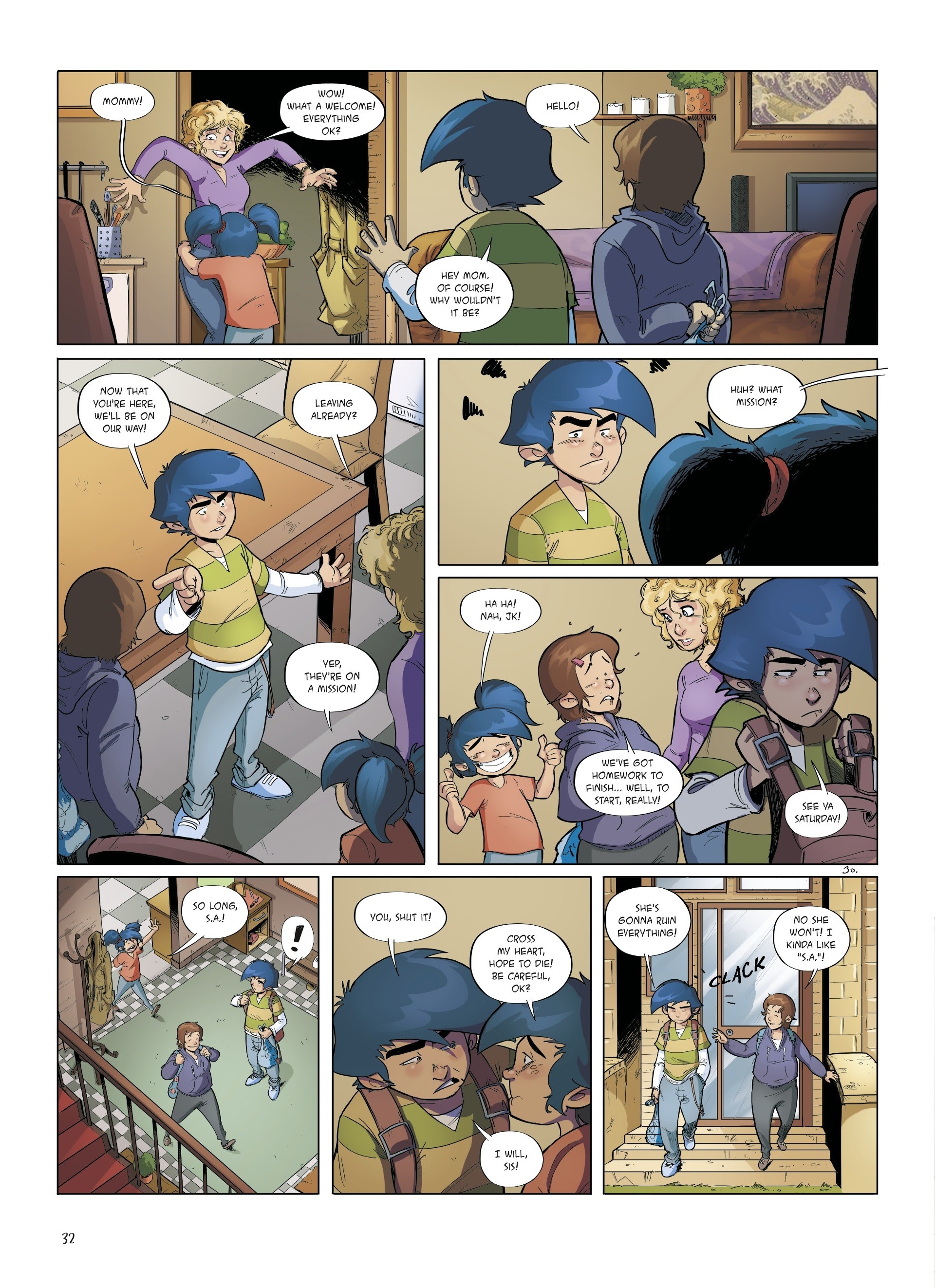 Read online Snitches Anonymous comic -  Issue # Full - 32