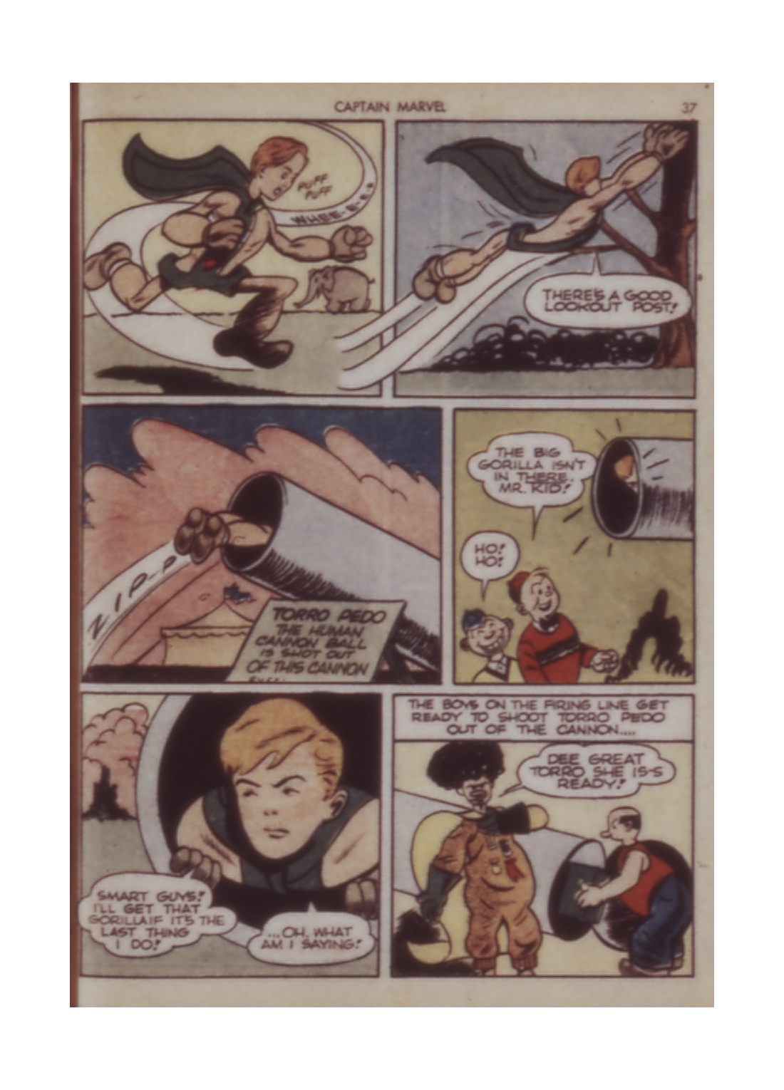 Read online Captain Marvel Adventures comic -  Issue #12 - 37