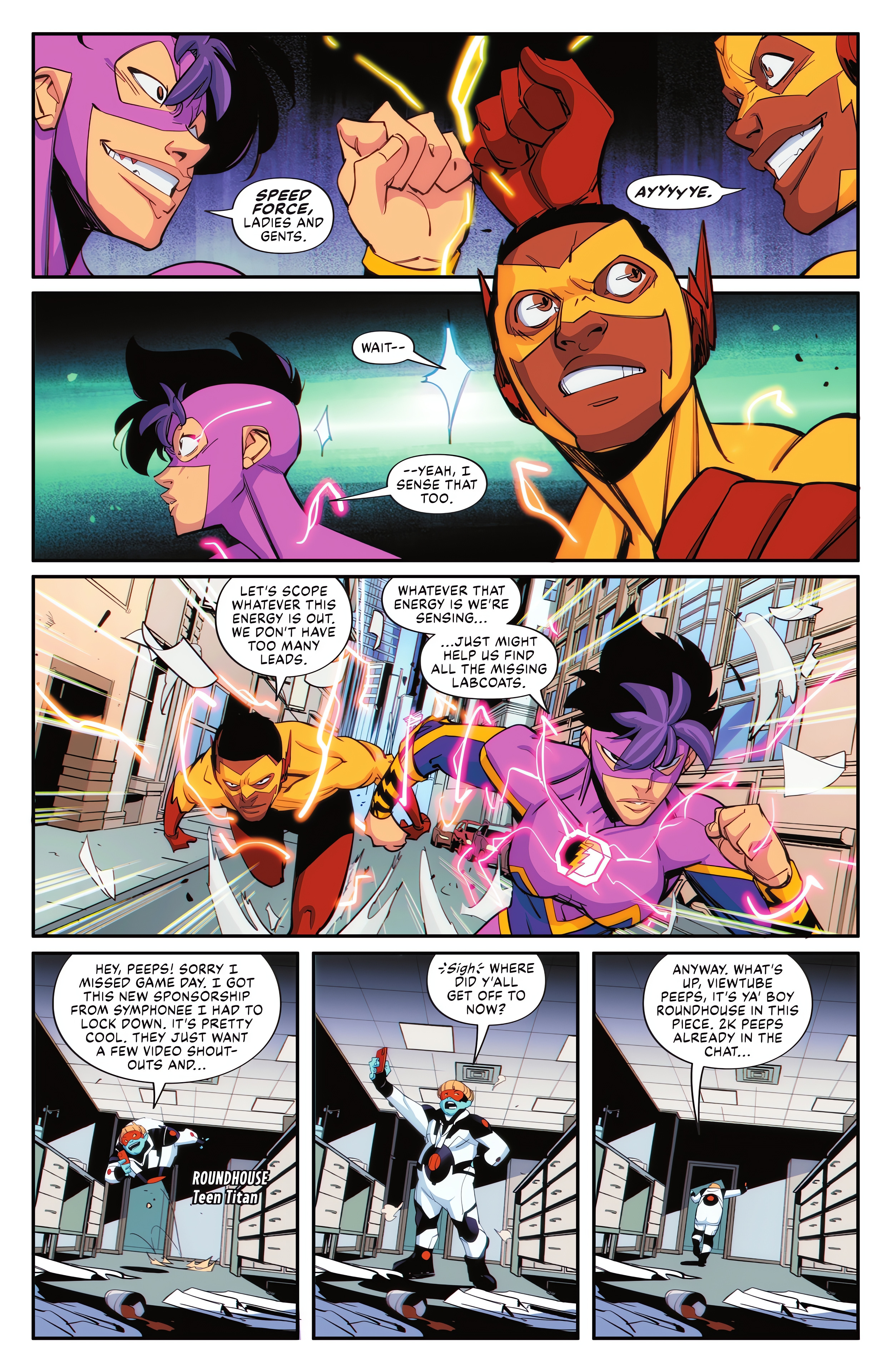 Read online Speed Force (2023) comic -  Issue #1 - 9