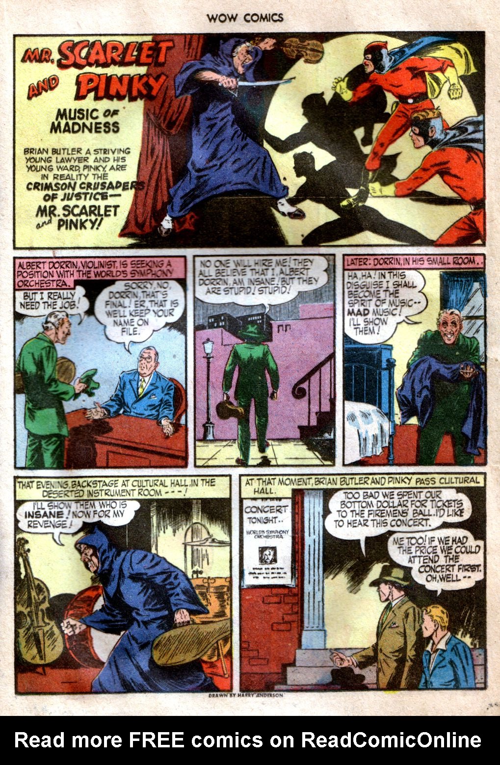 Read online Wow Comics comic -  Issue #35 - 21