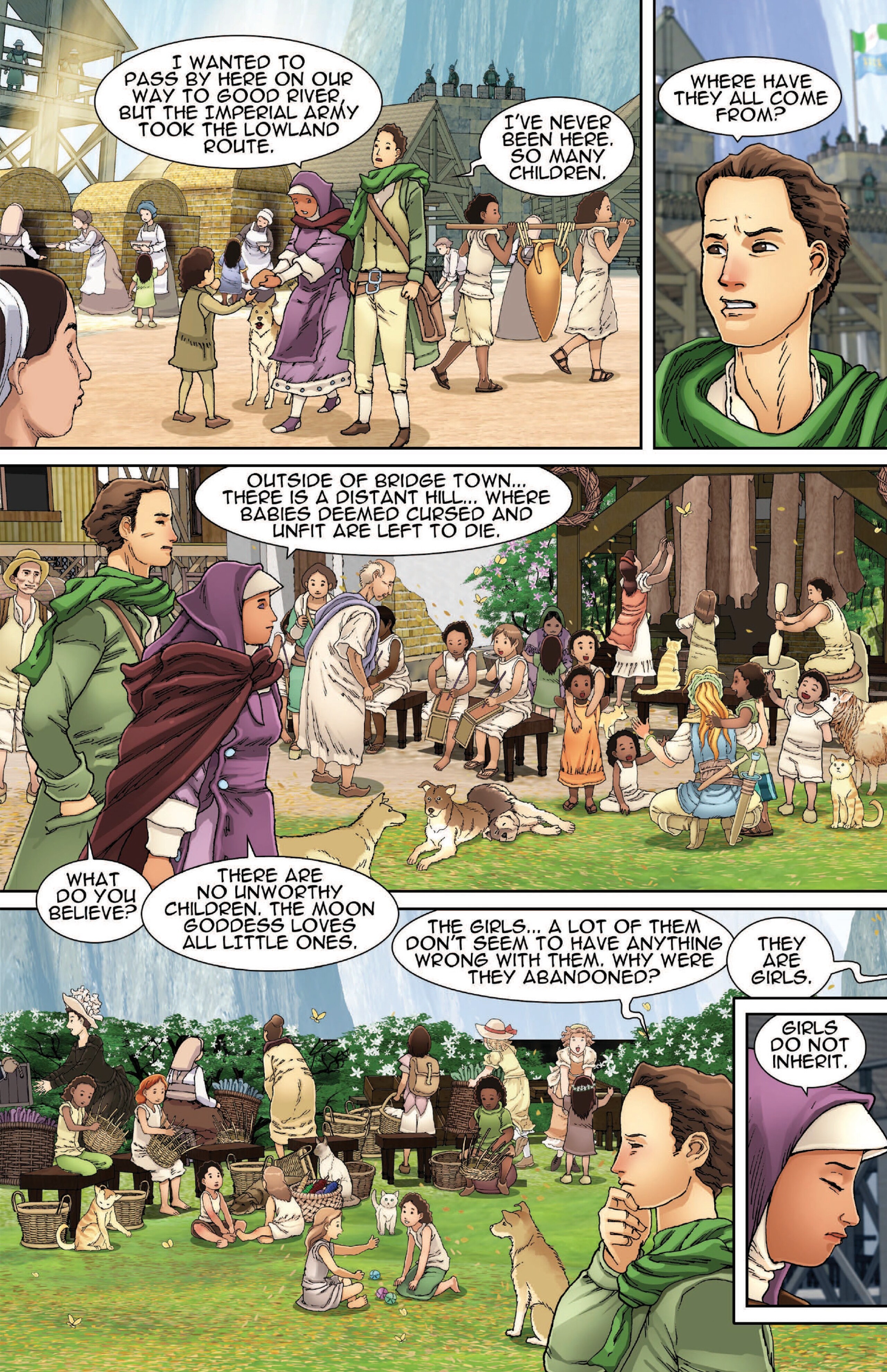 Read online Fantasy Comics comic -  Issue #4 - 5