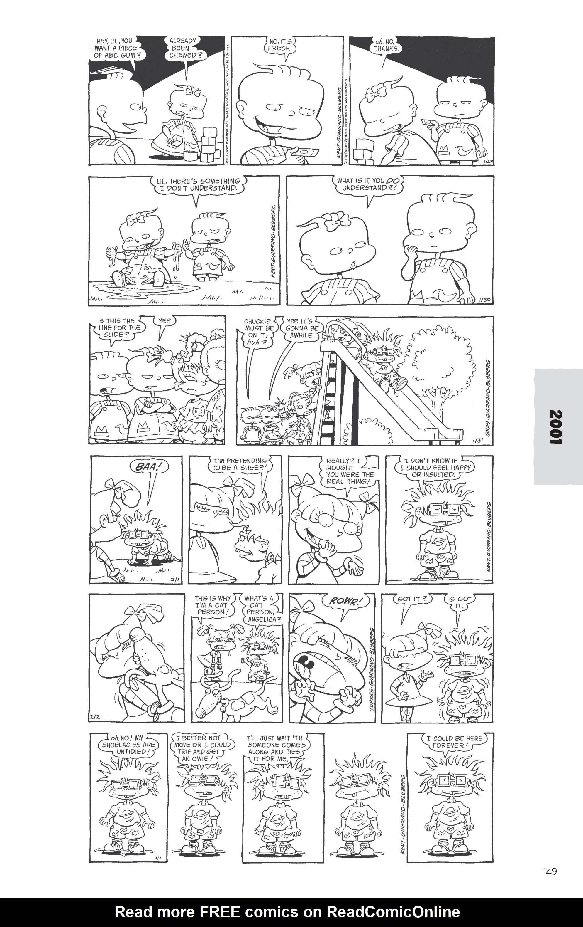 Read online Rugrats: The Newspaper Strips comic -  Issue # TPB (Part 2) - 48