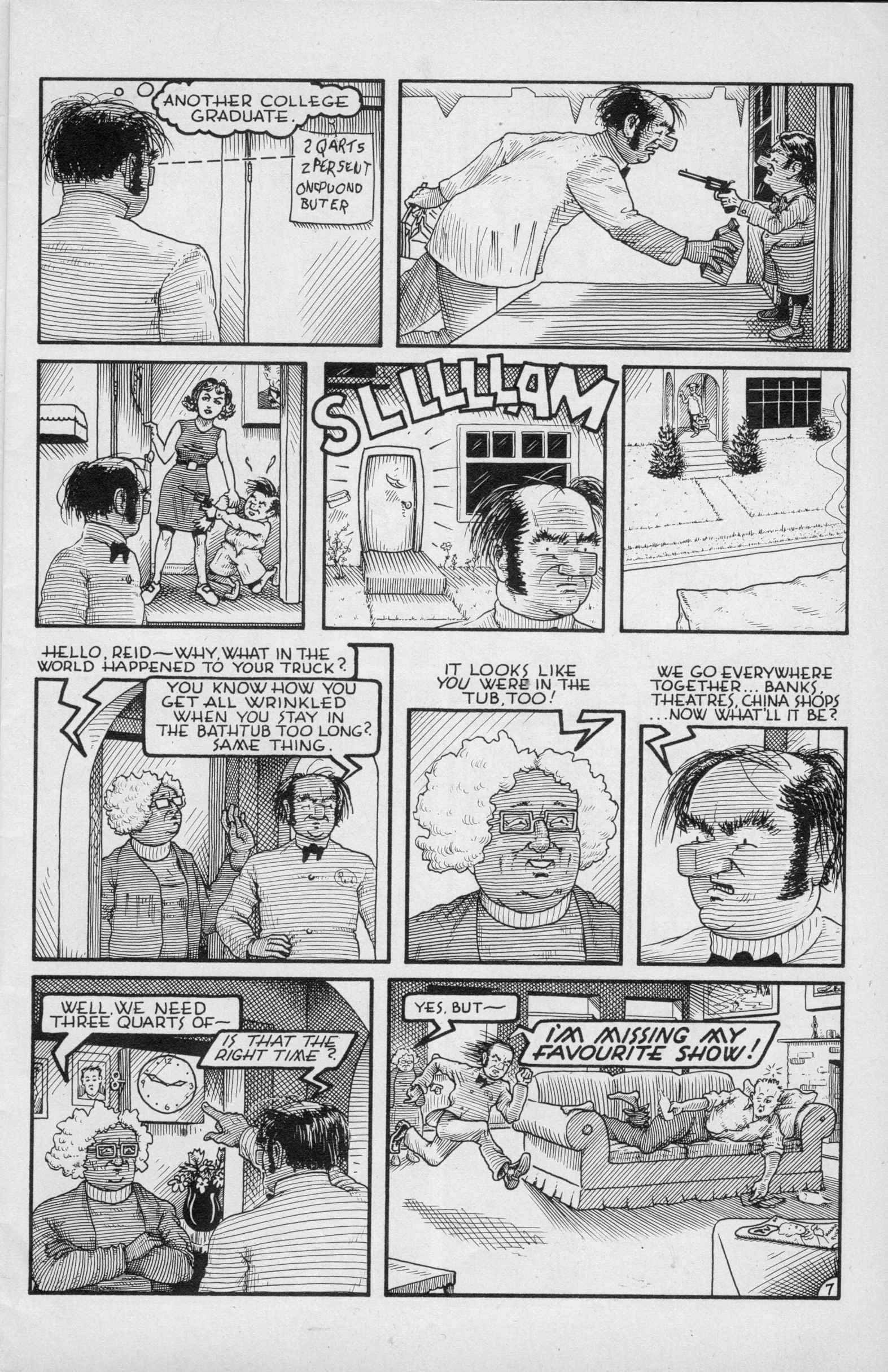 Read online Reid Fleming, World's Toughest Milkman (1986) comic -  Issue #1 - 9