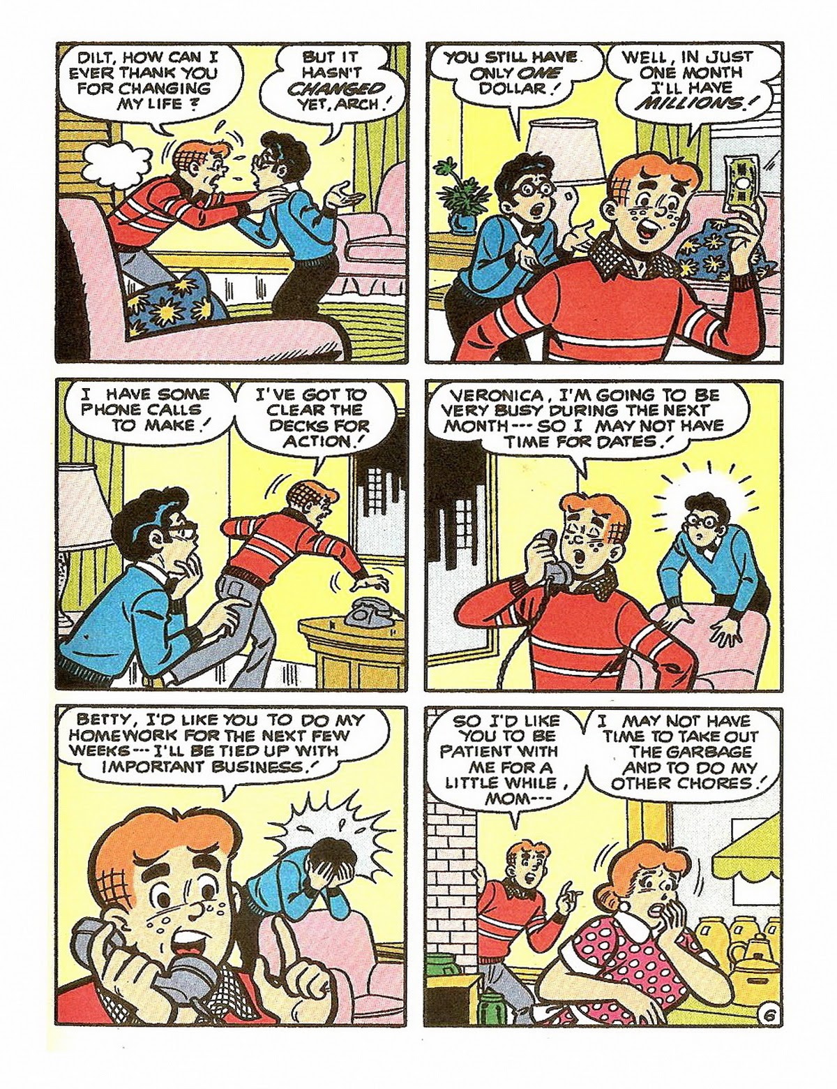 Read online Archie's Double Digest Magazine comic -  Issue #109 - 160