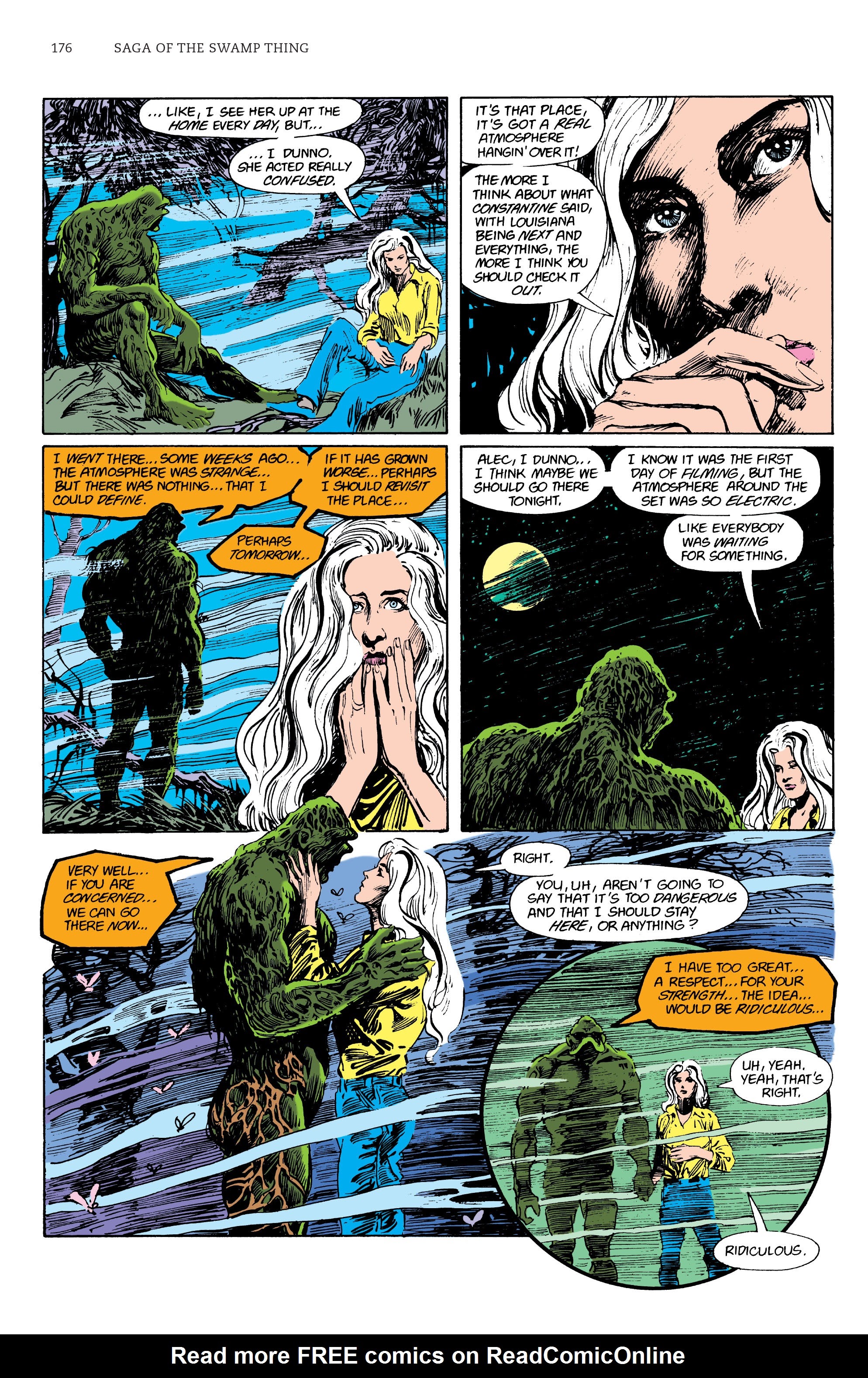 Read online Saga of the Swamp Thing comic -  Issue # TPB 3 (Part 2) - 75