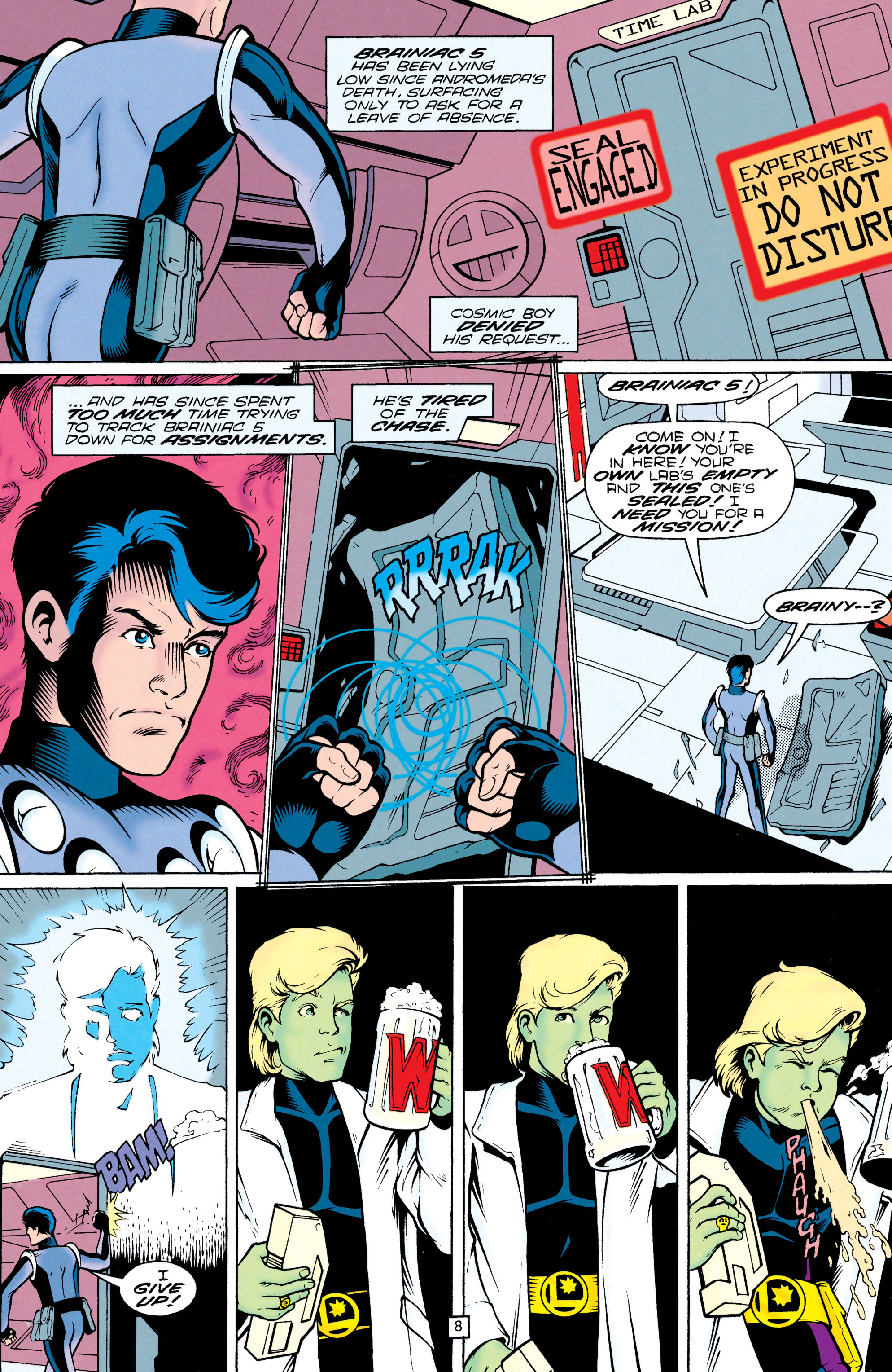 Read online Legionnaires comic -  Issue #29 - 9