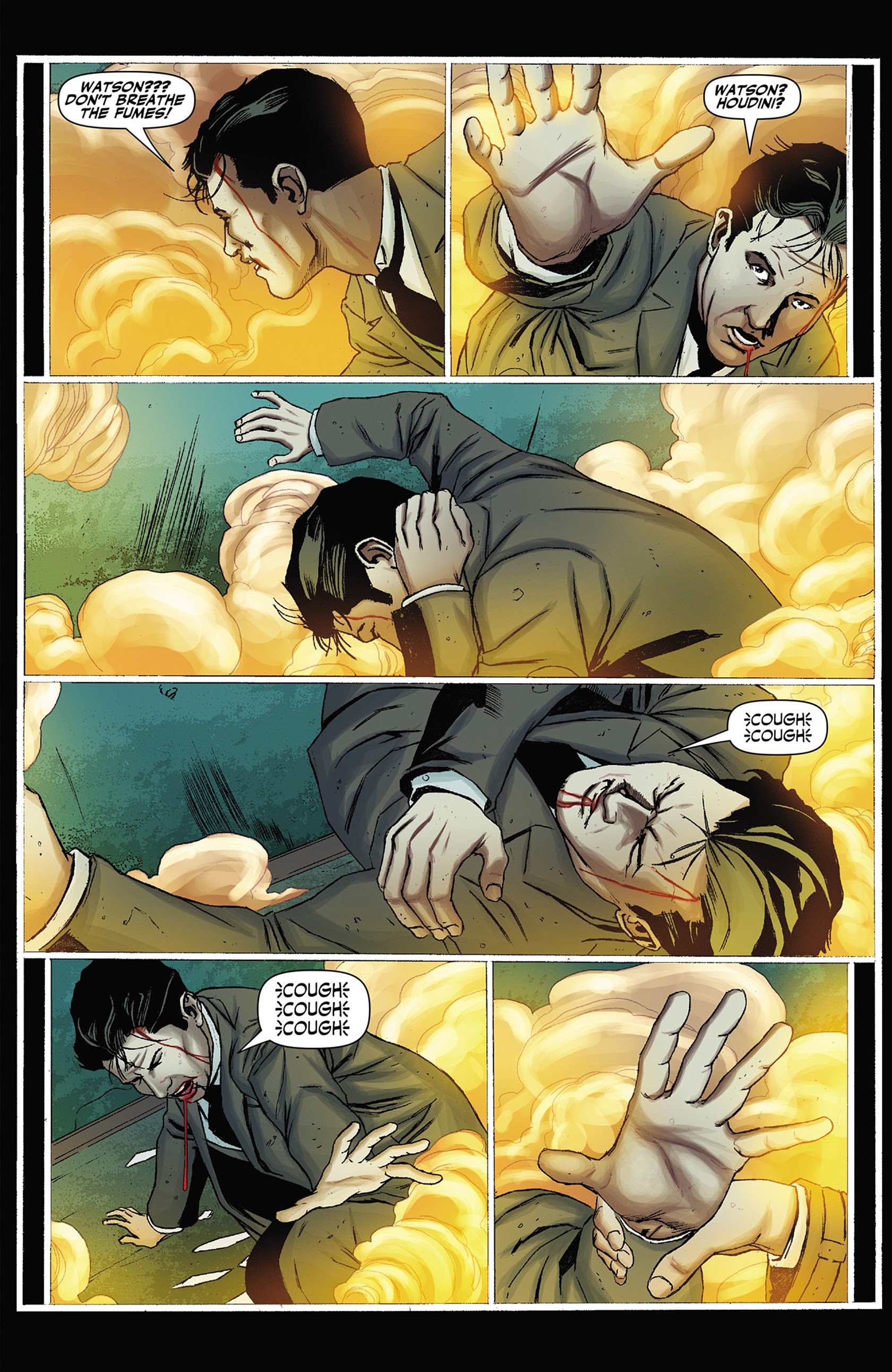 Read online Sherlock Holmes vs. Harry Houdini comic -  Issue #2 - 15