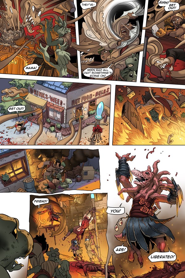 Read online Unsounded comic -  Issue #16 - 139