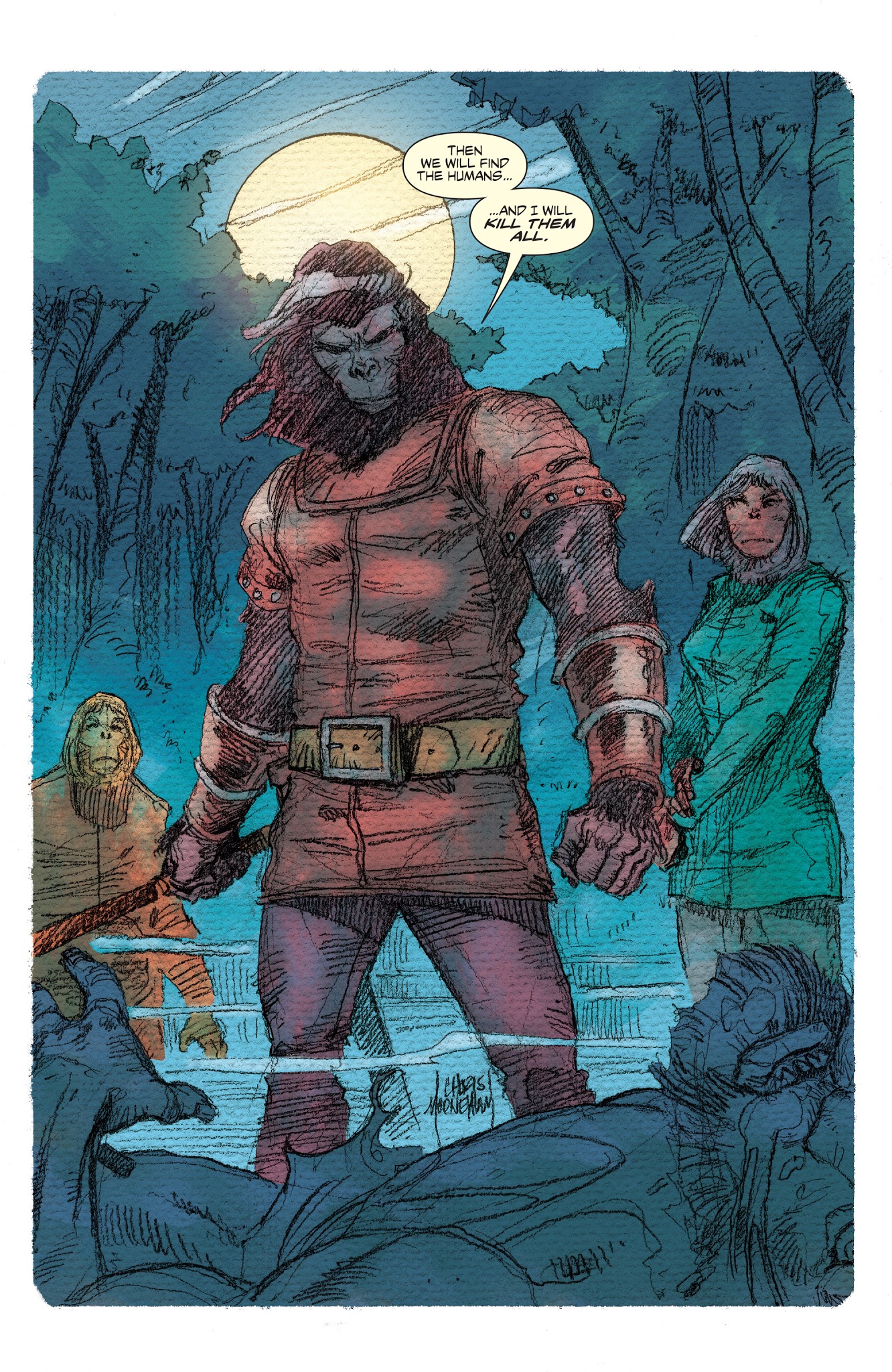 Read online Planet of the Apes: Ursus comic -  Issue #3 - 11