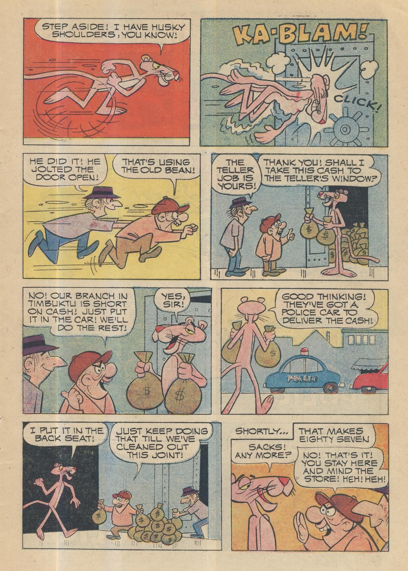 Read online The Pink Panther (1971) comic -  Issue #13 - 15