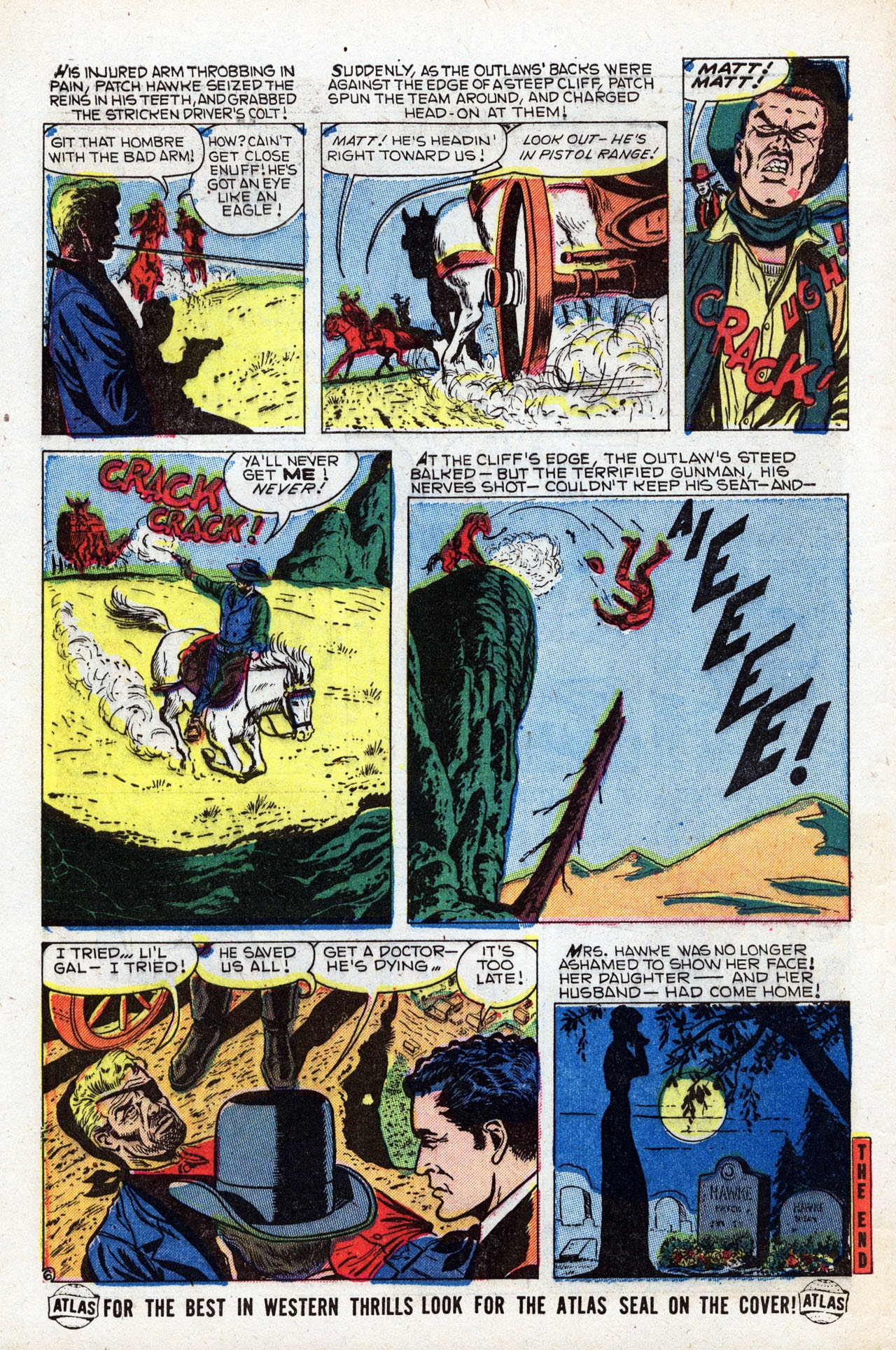 Read online Outlaw Fighters comic -  Issue #4 - 8