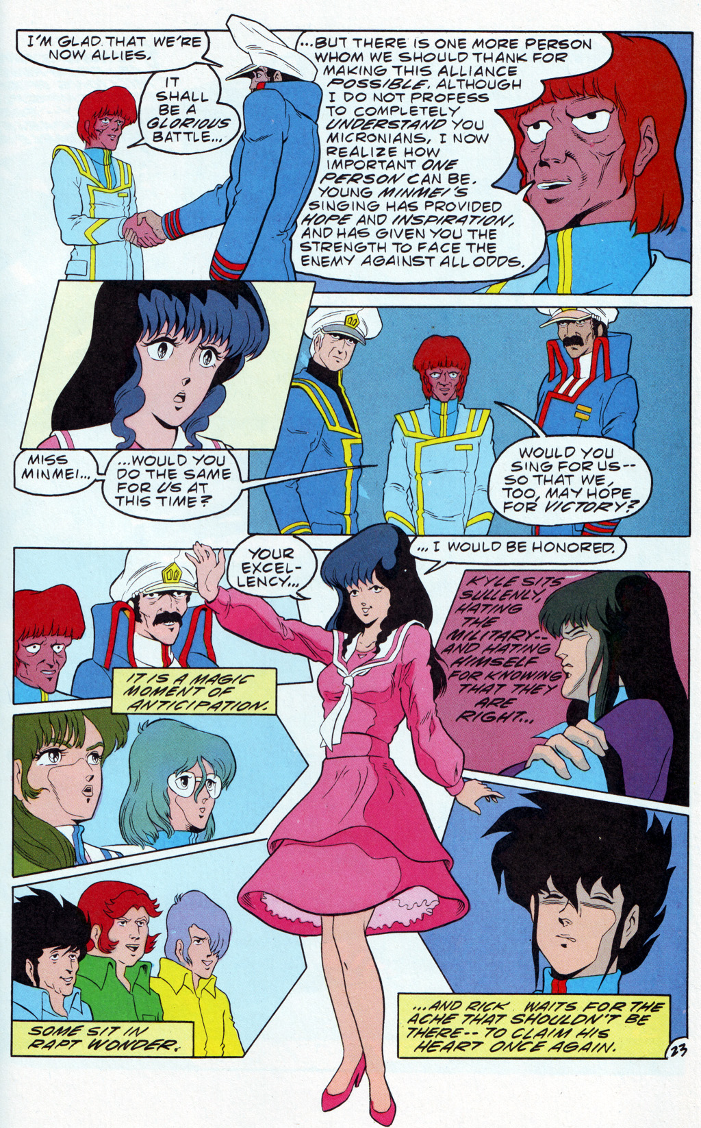Read online Robotech The Macross Saga comic -  Issue #26 - 25
