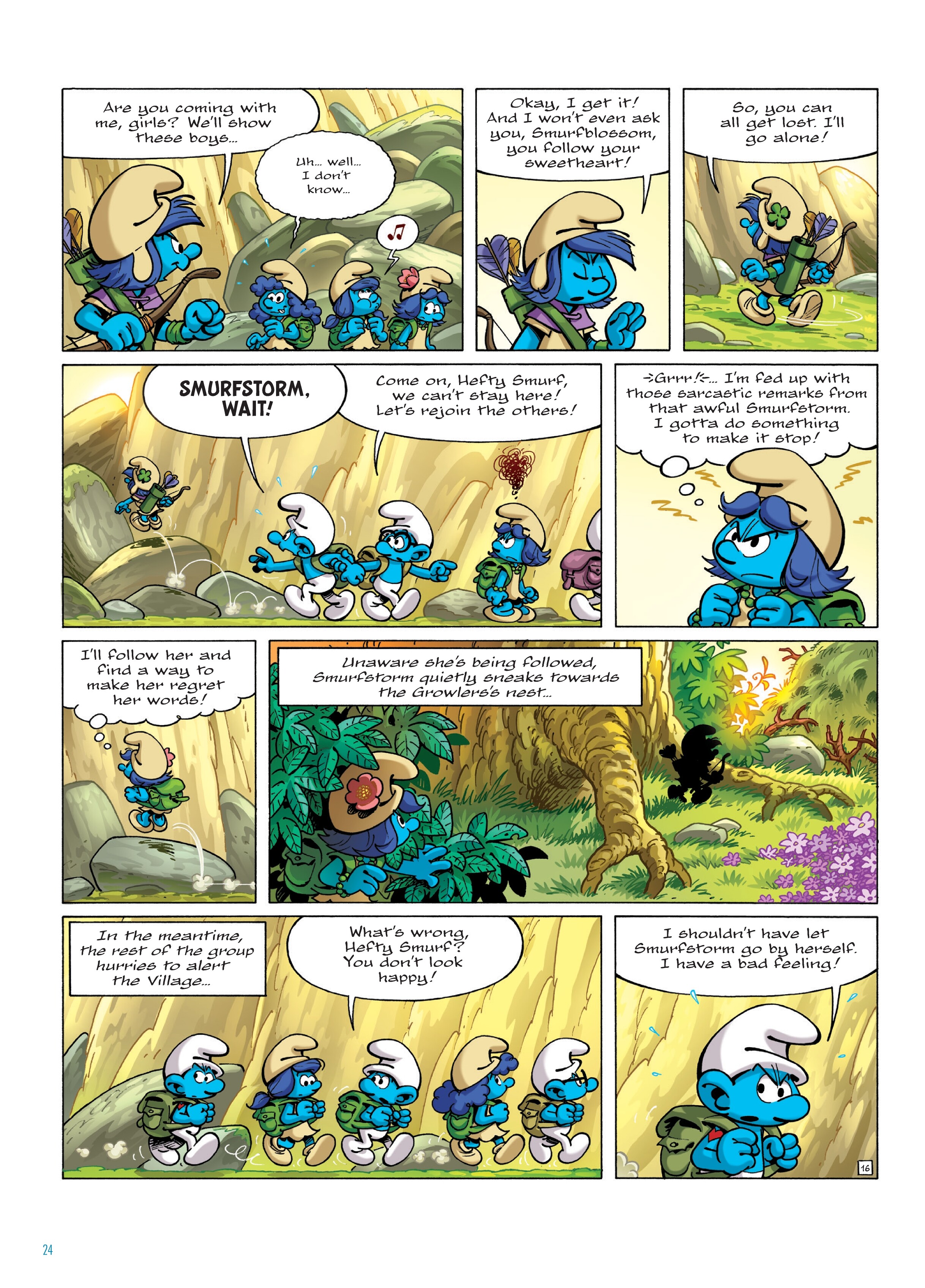 Read online Smurfs: The Village Behind The Wall comic -  Issue #2 - 24
