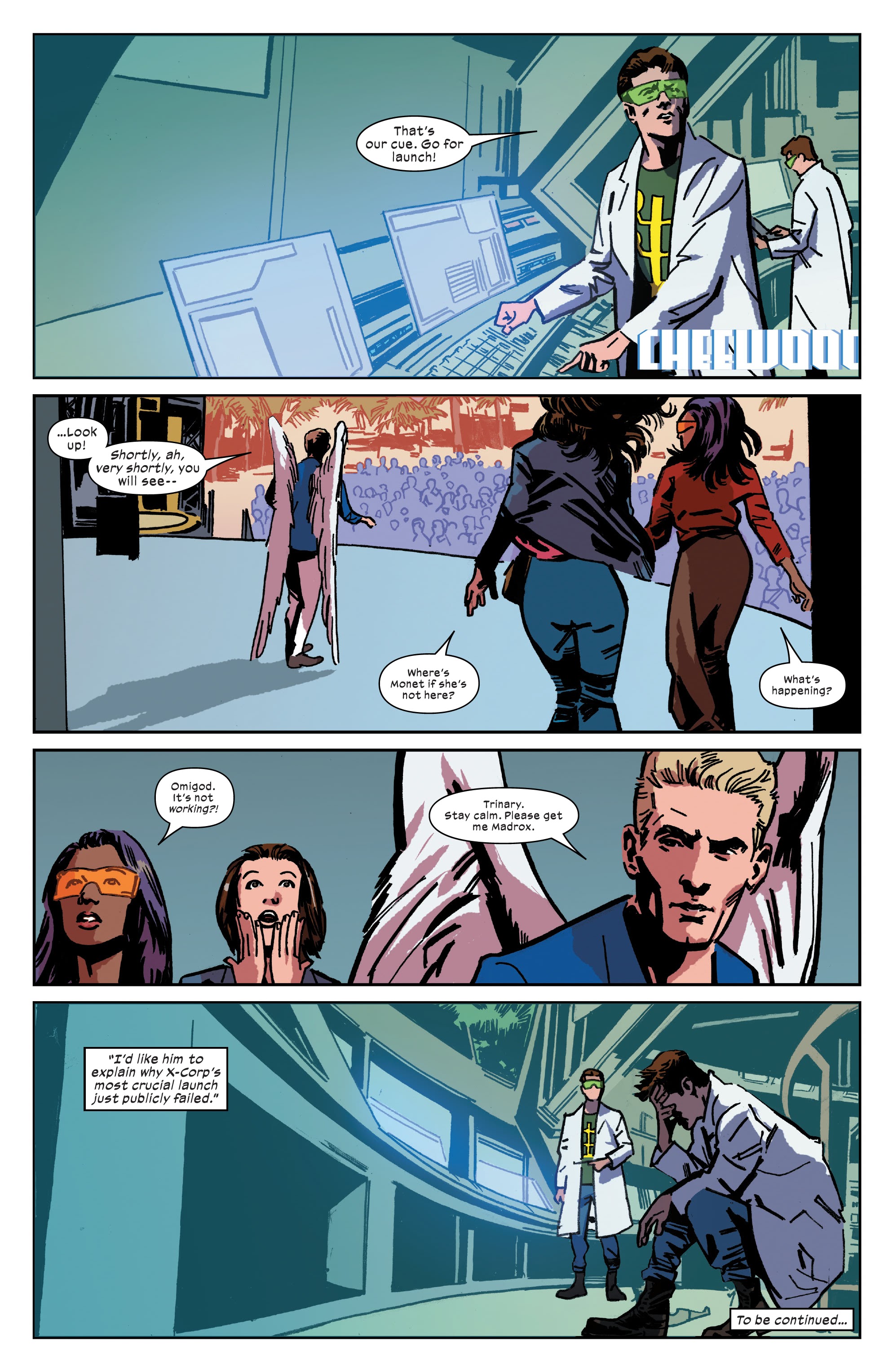Read online X-Corp comic -  Issue #3 - 24