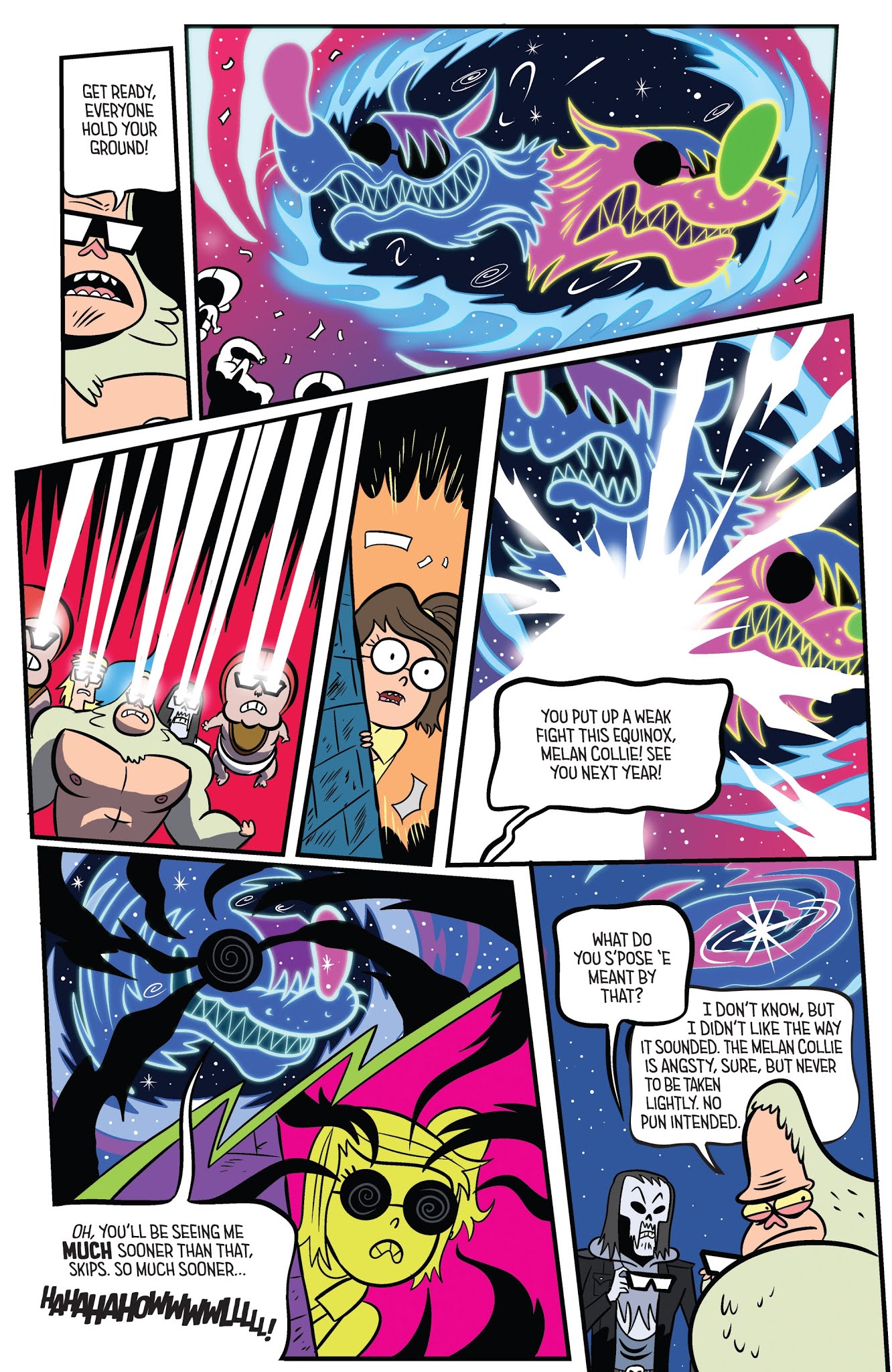 Read online Regular Show: Parks and Wreck comic -  Issue # TPB - 57