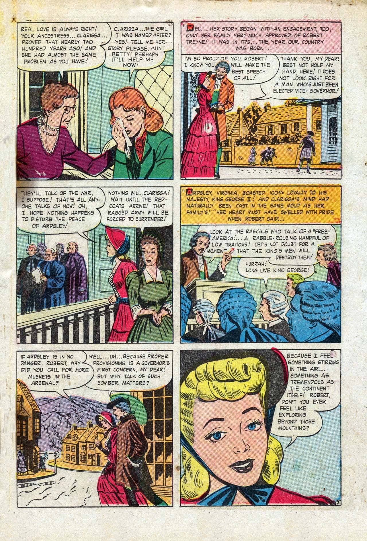 Read online Girl Comics (1949) comic -  Issue #2 - 27