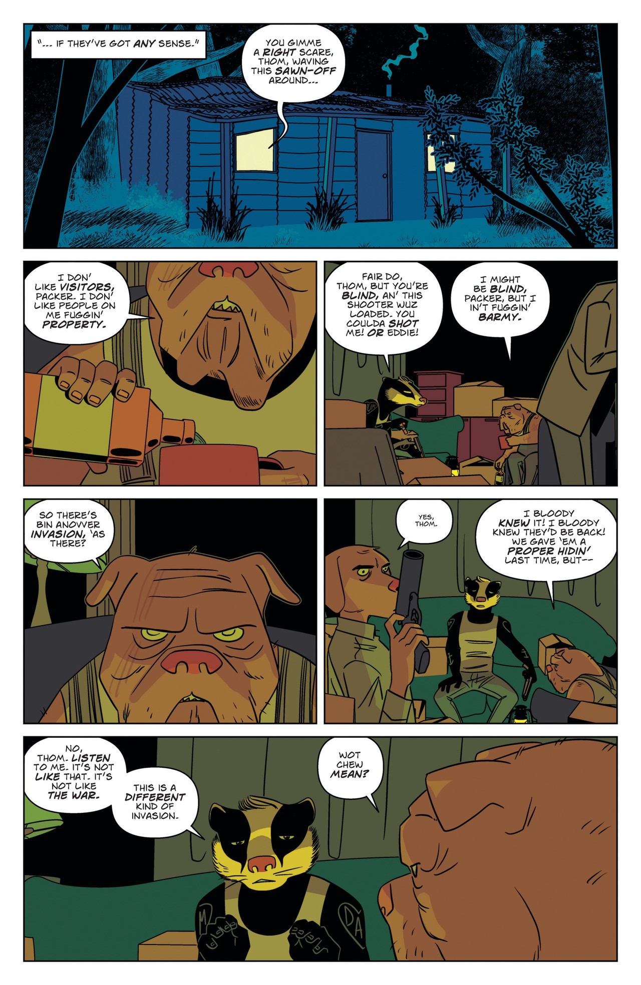 Read online Wild's End (2023) comic -  Issue #5 - 6