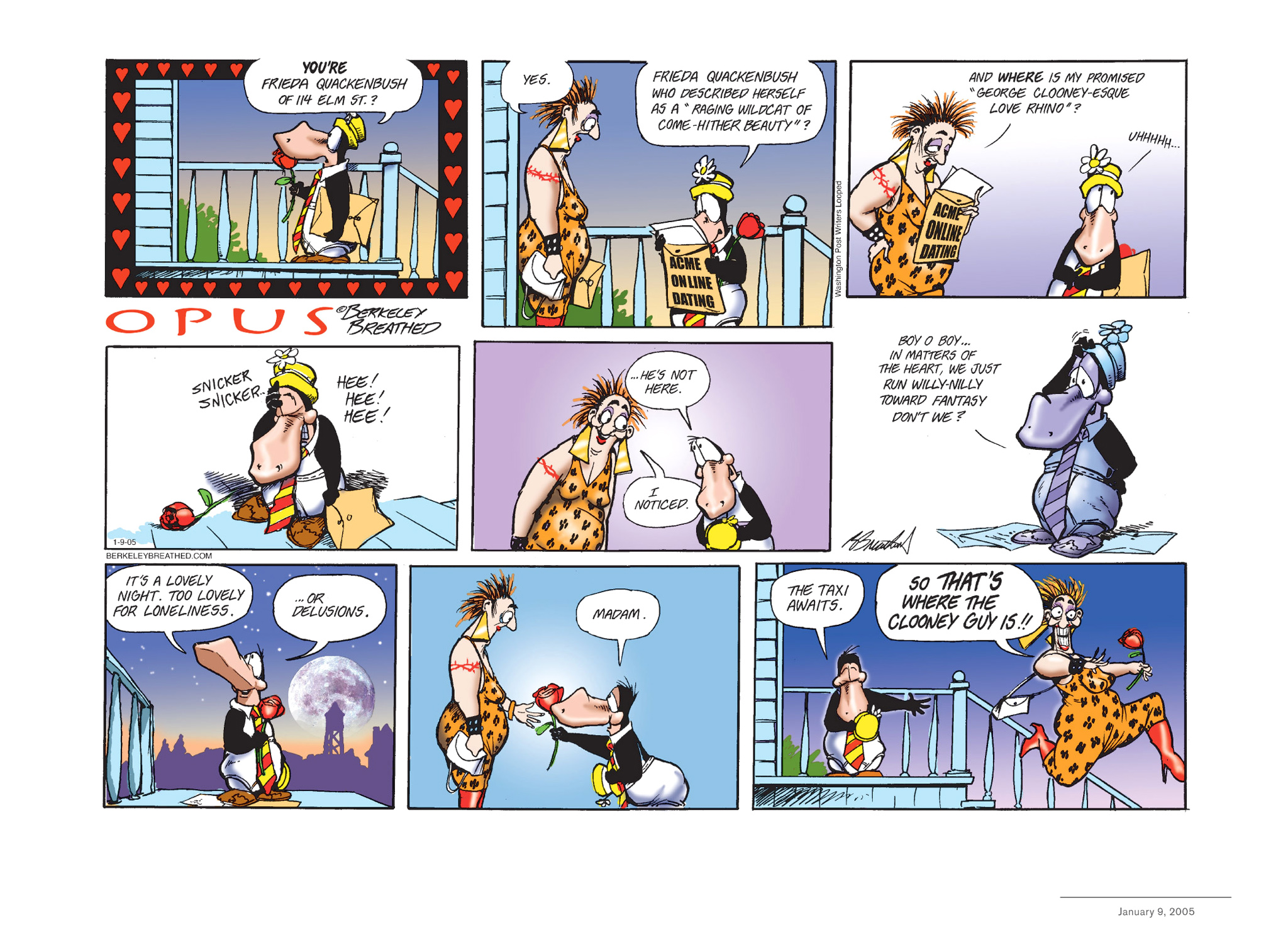 Read online Opus Complete Sunday Strips From 2003-2008 comic -  Issue # TPB (Part 1) - 66