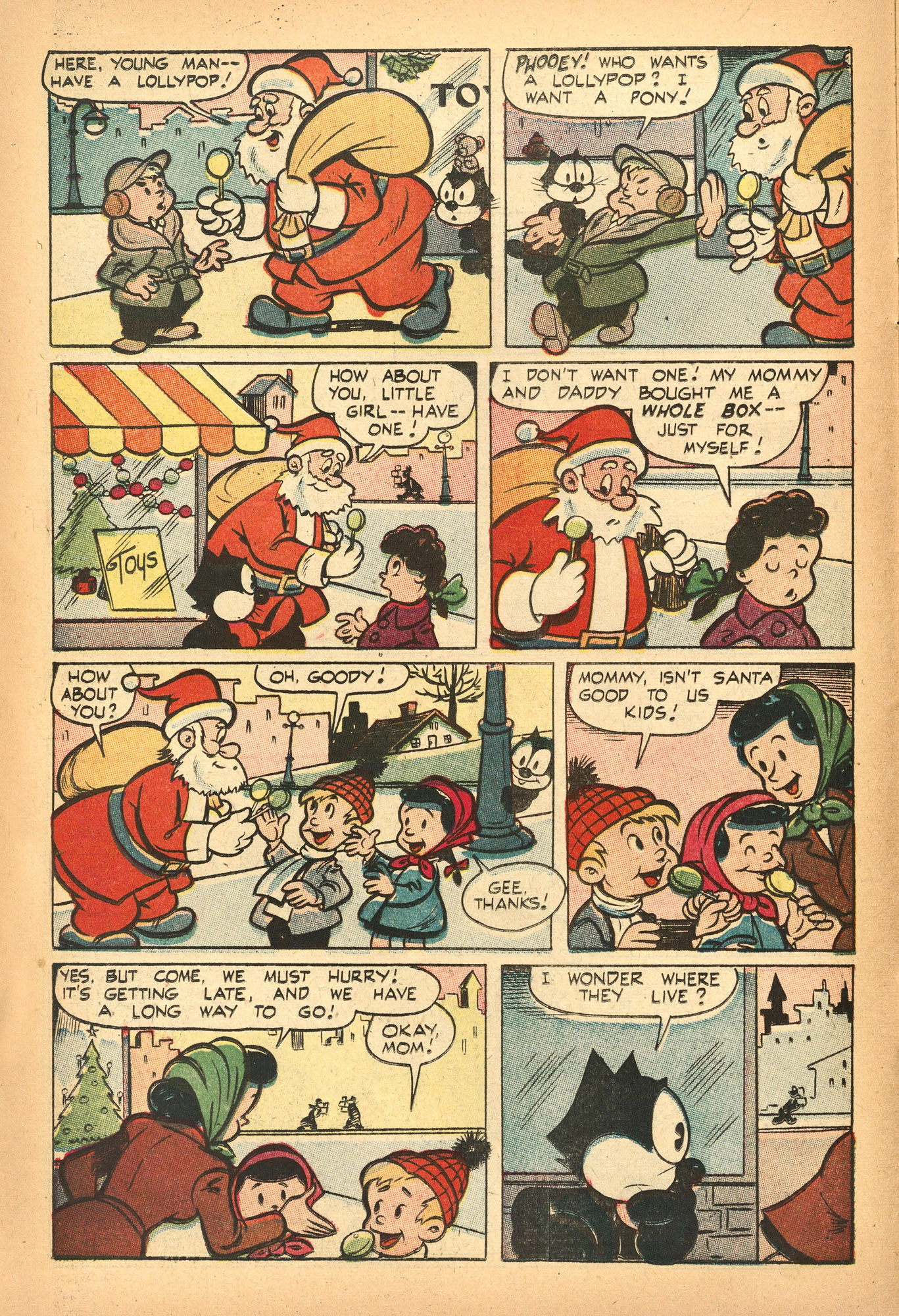 Read online Felix the Cat (1951) comic -  Issue #49 - 16