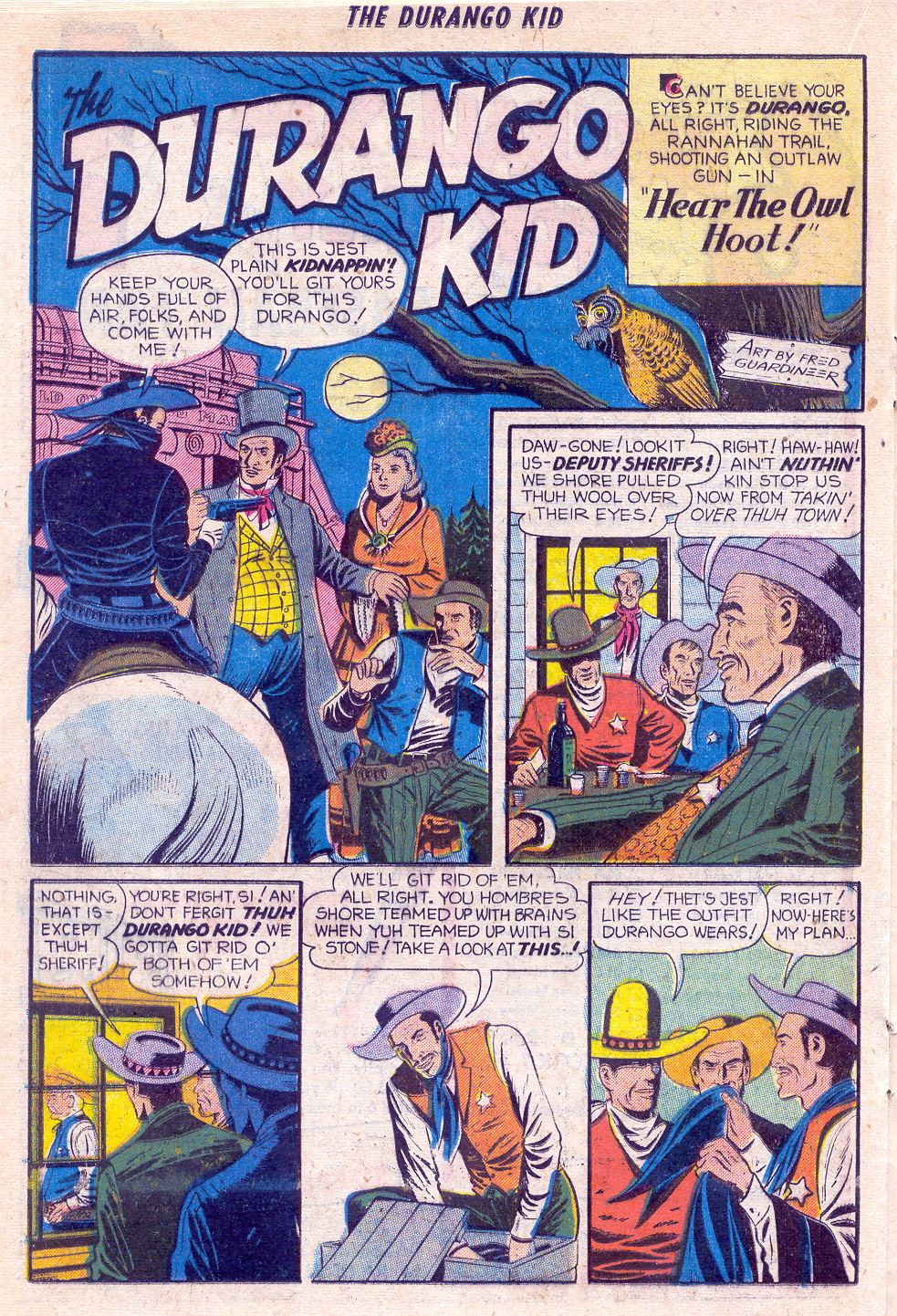Read online Charles Starrett as The Durango Kid comic -  Issue #25 - 20