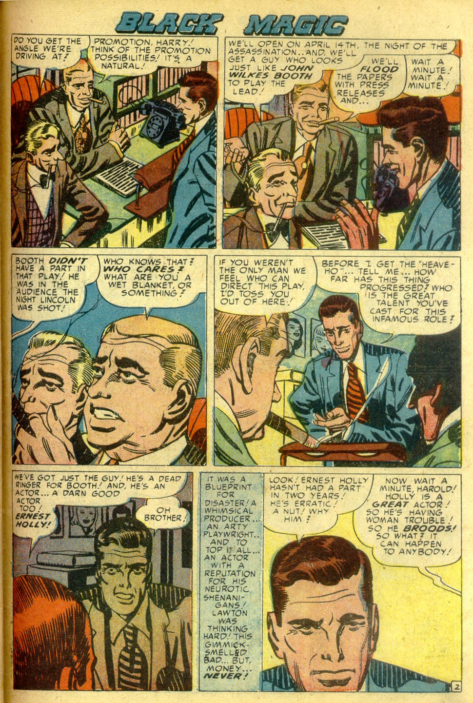 Read online Black Magic (1950) comic -  Issue #10 - 35
