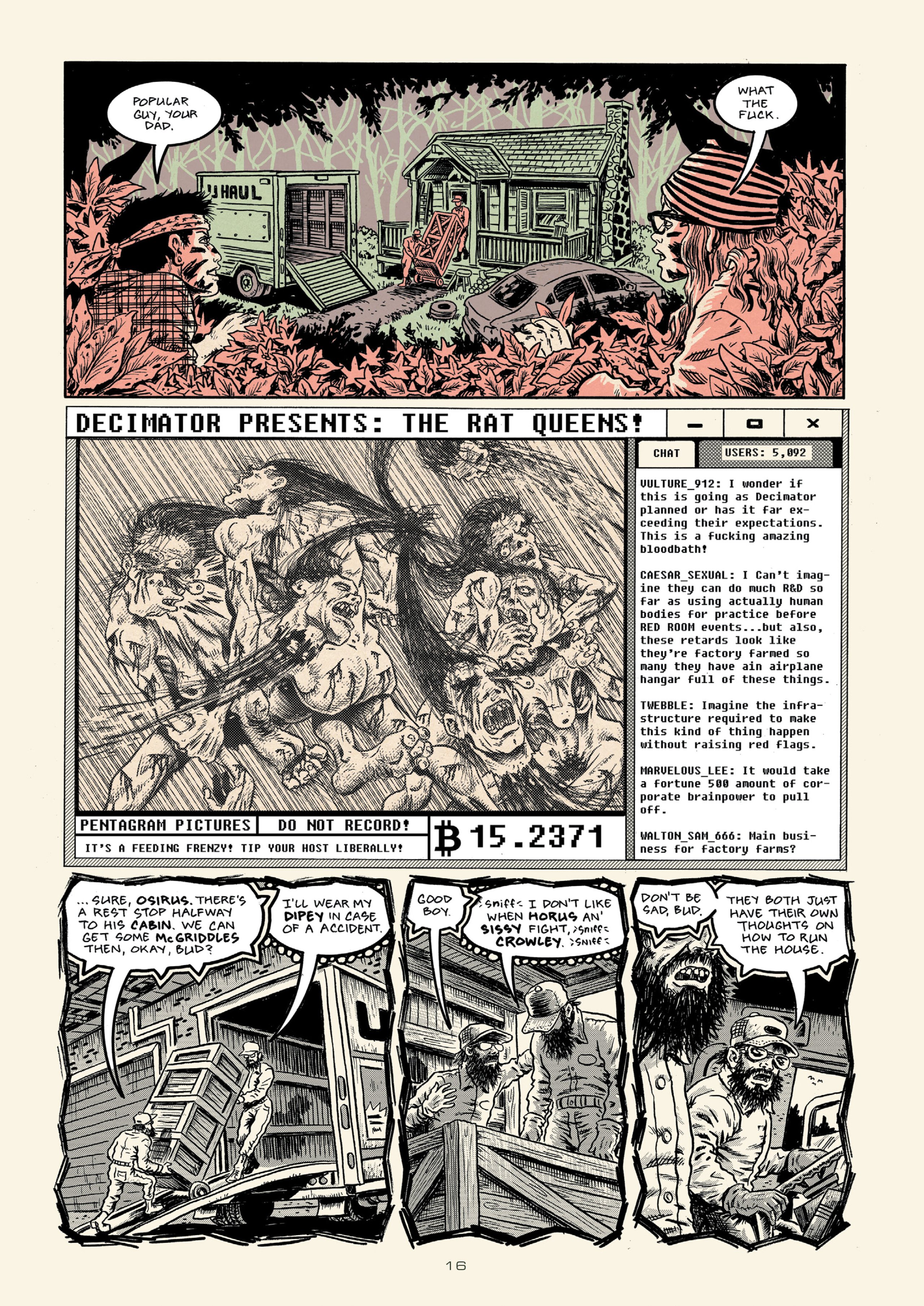 Read online Red Room: Trigger Warnings comic -  Issue # TPB - 26