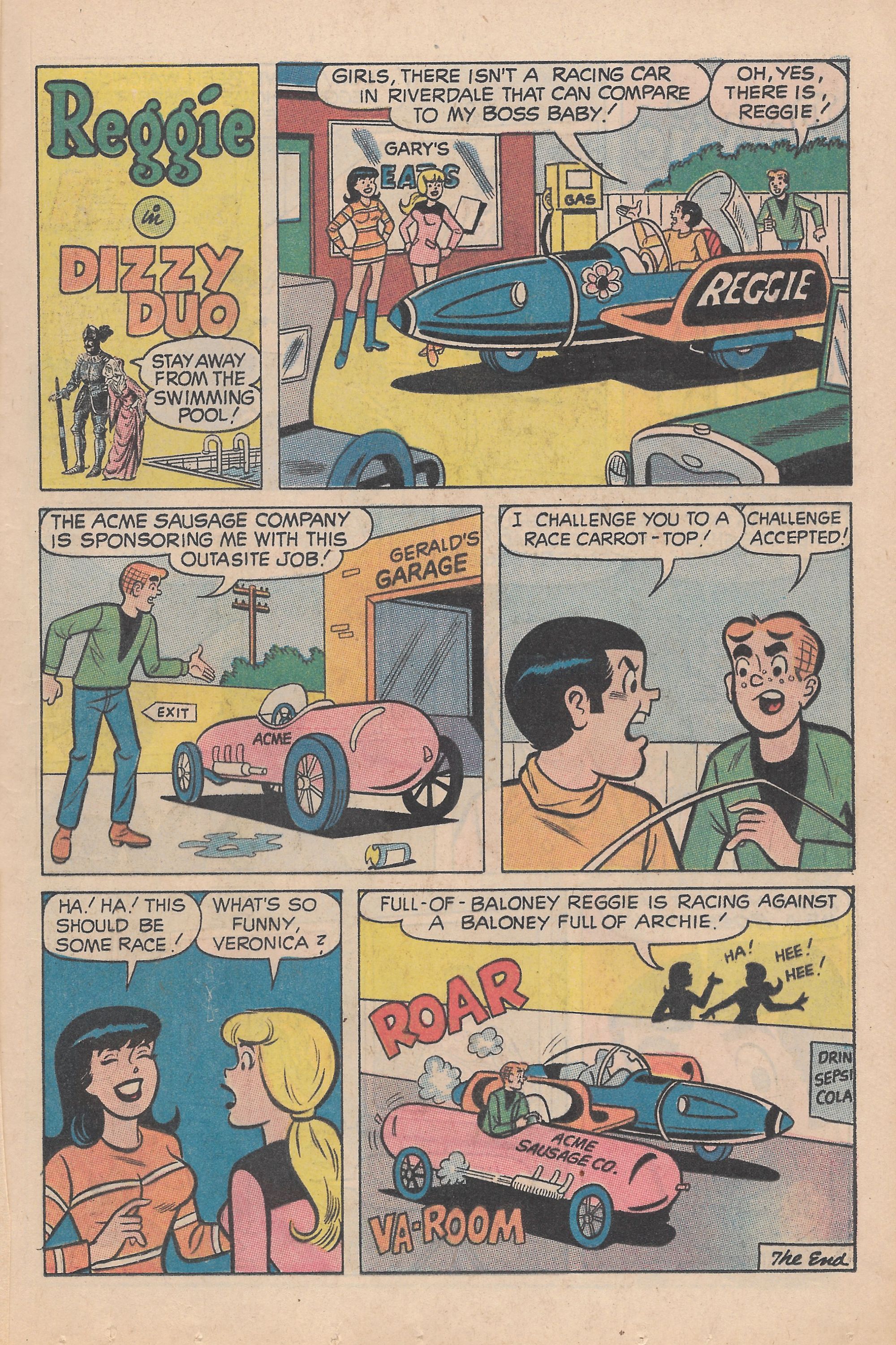 Read online Reggie's Wise Guy Jokes comic -  Issue #13 - 9