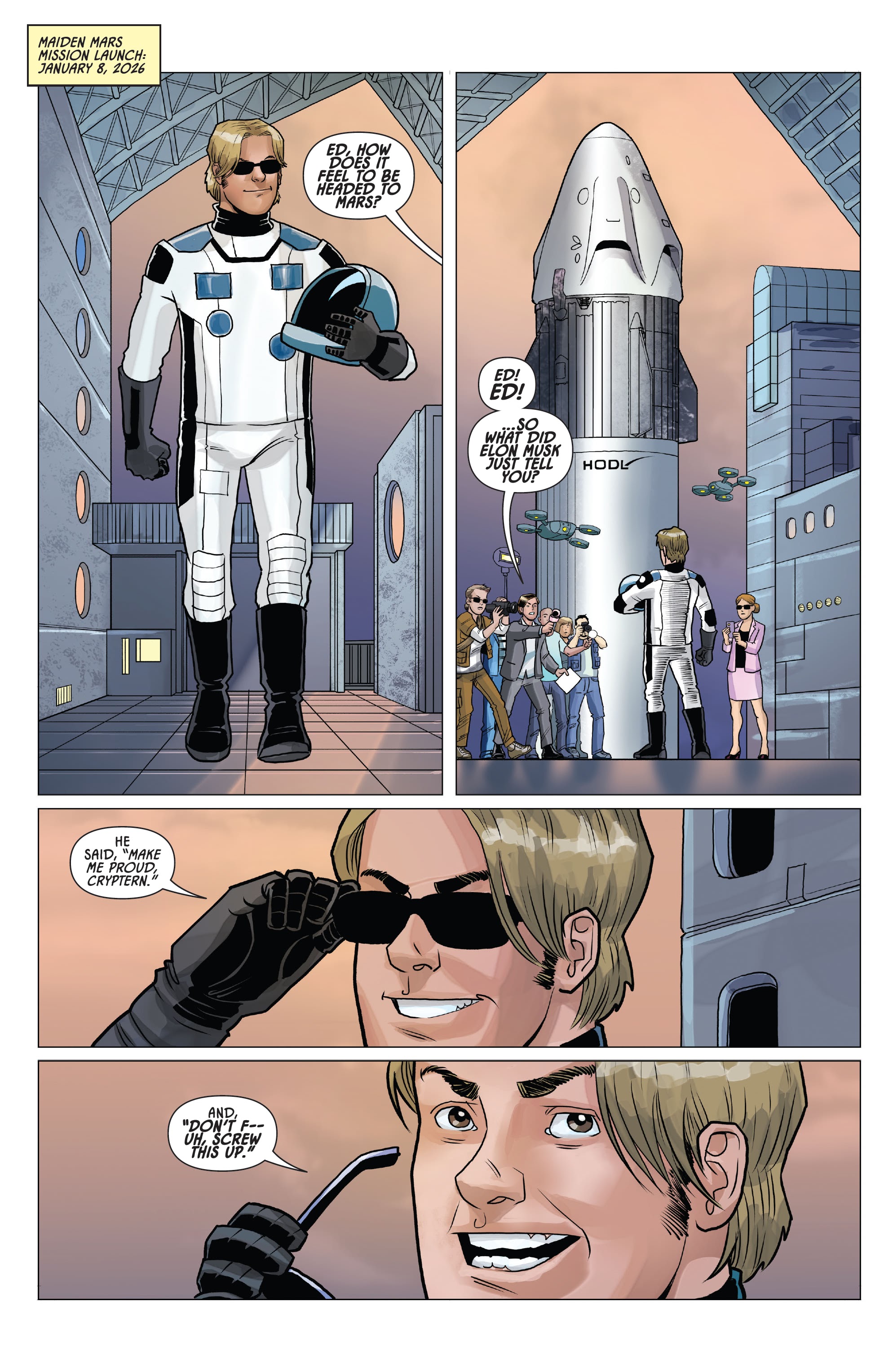 Read online Crypterns Ep1 "Viva la Doge" comic -  Issue # Full - 4