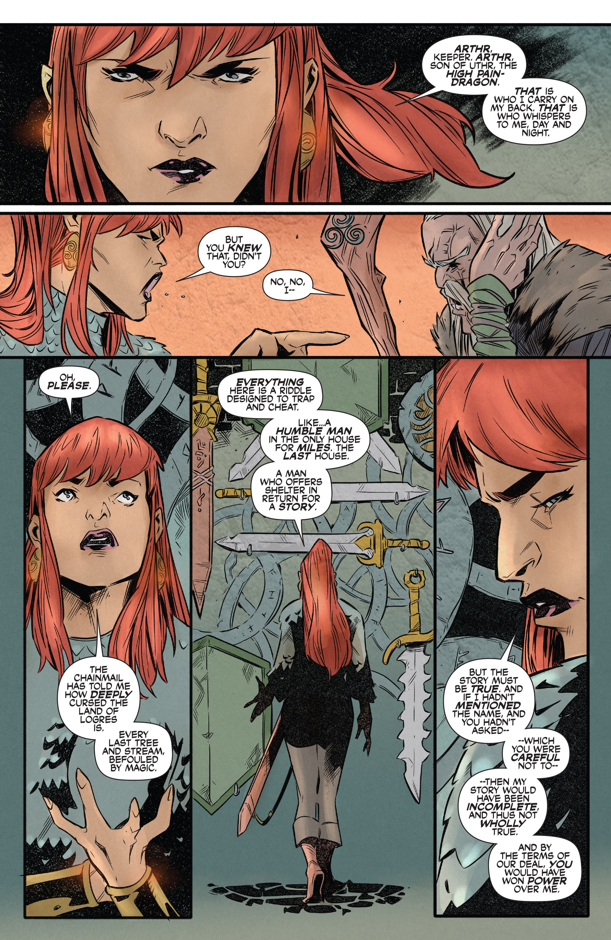 Read online Immortal Red Sonja comic -  Issue #1 - 13