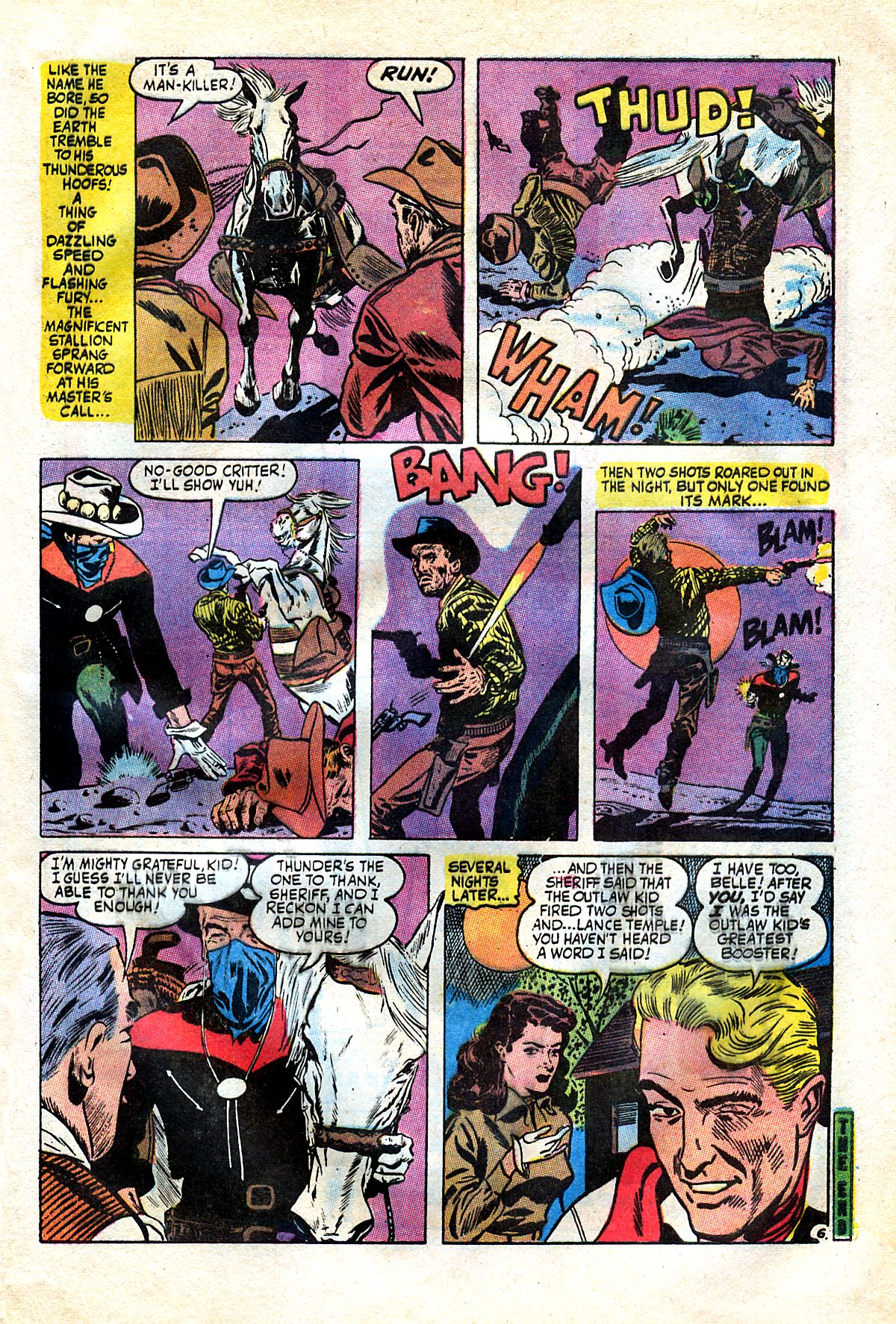 Read online The Outlaw Kid (1970) comic -  Issue #1 - 9